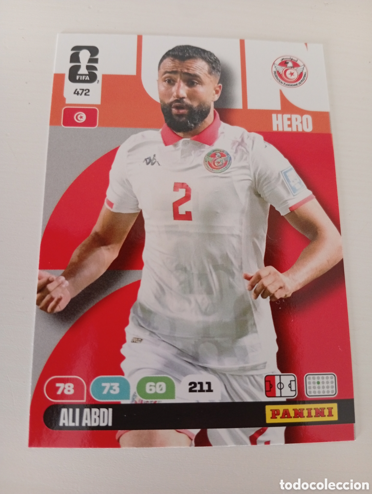 Football Stickers: Panini Adrenalyn mundial 2026 472 Ali Abdi T&uacute;nez
