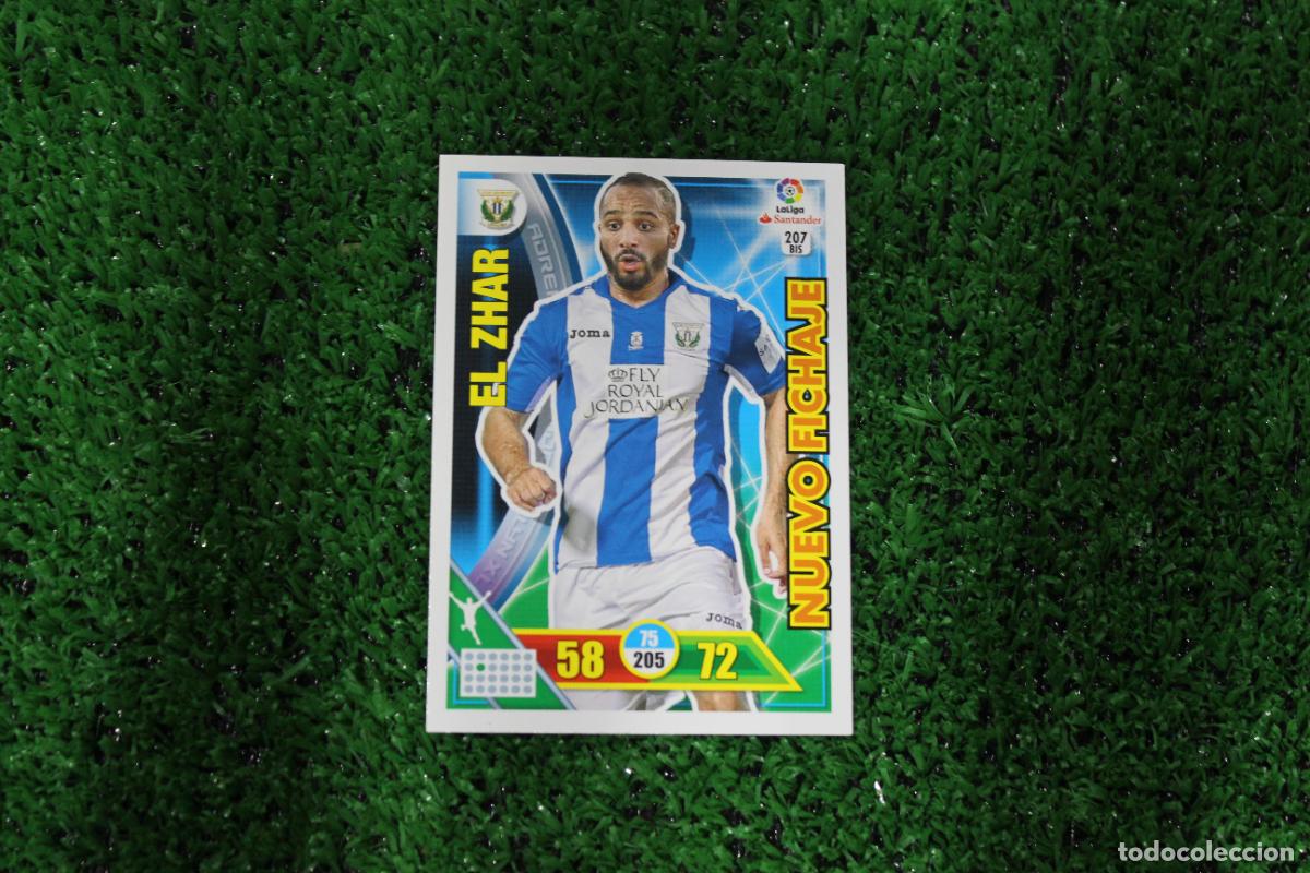 Football Stickers: 207 BIS EL ZHAR ADRENALYN XL 2016 2017 16 17 LALIGA SANTANDER
