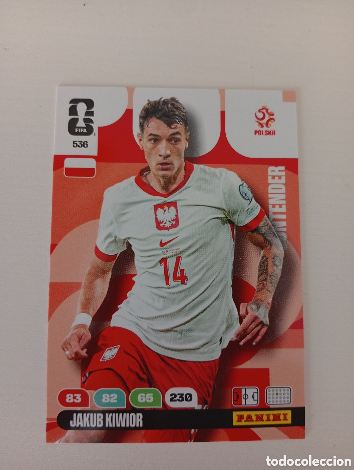 Cromos de F&uacute;tbol: Kiwior Polonia Adrenalyn XL Mundial 2026 # 536