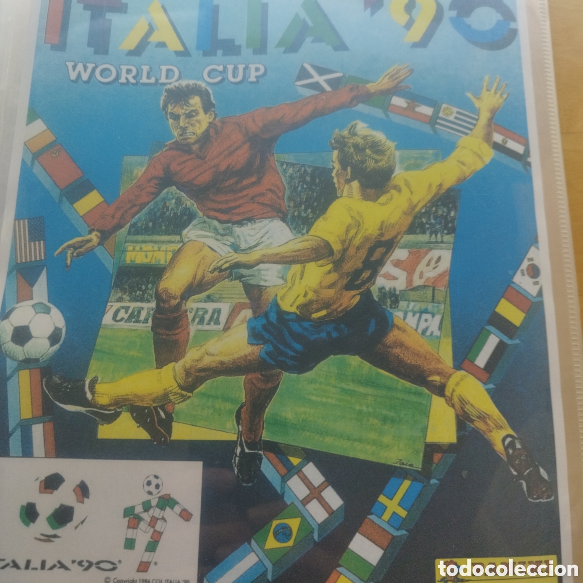 Cromos de F&uacute;tbol: PANINI ITALIA 90 COLECCI&Oacute;N COMPLETA SIN PEGAR, EN BUEN ESTADO