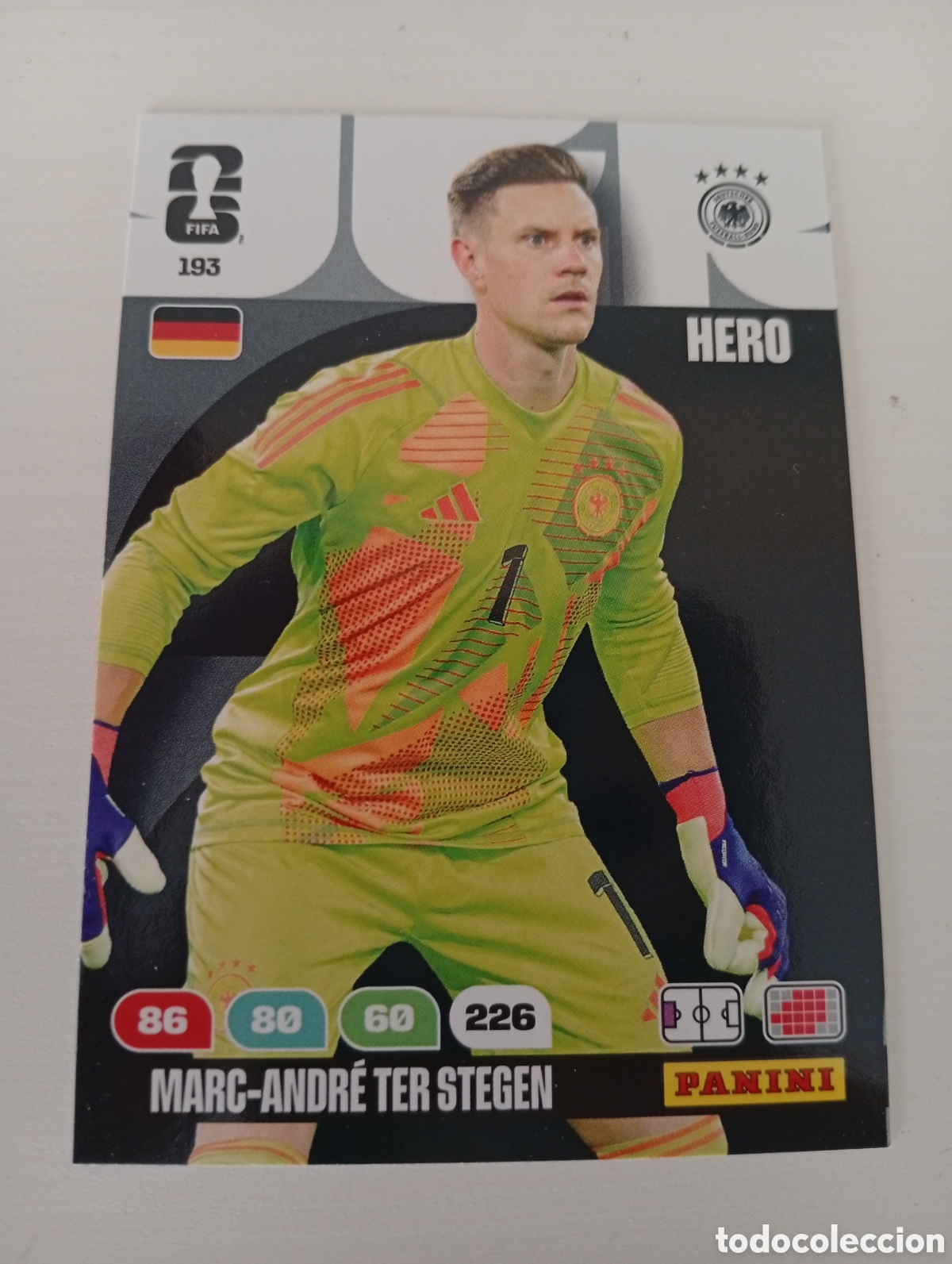 Cromos de Futebol: 193 Marc-Andr&eacute; ter Stegen ALEMANIA GERMANY ADRENALYN MUNDIAL FIFA WORLD CUP 2026 PANINI
