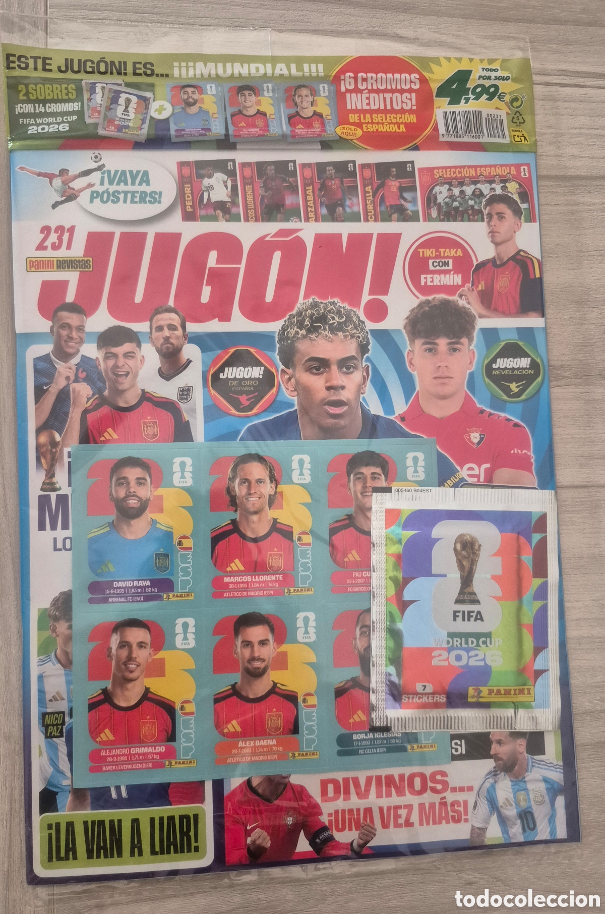 Figurine di Calcio: Revista Jugon N&deg;231 Precintada