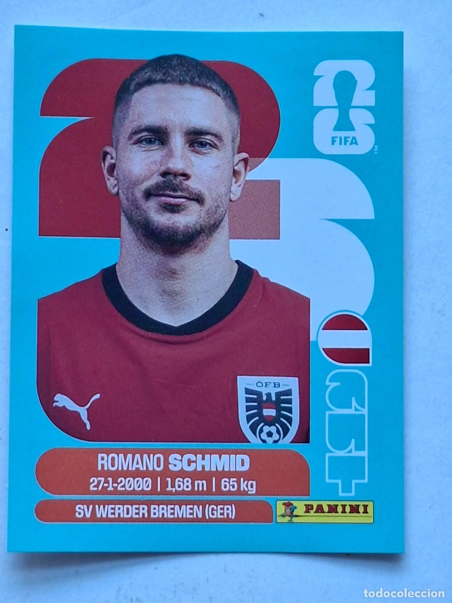 Football Stickers: #AUT 16 ROMANO SCHMID (Austria) - Panini FIFA World Cup 2026 Sticker