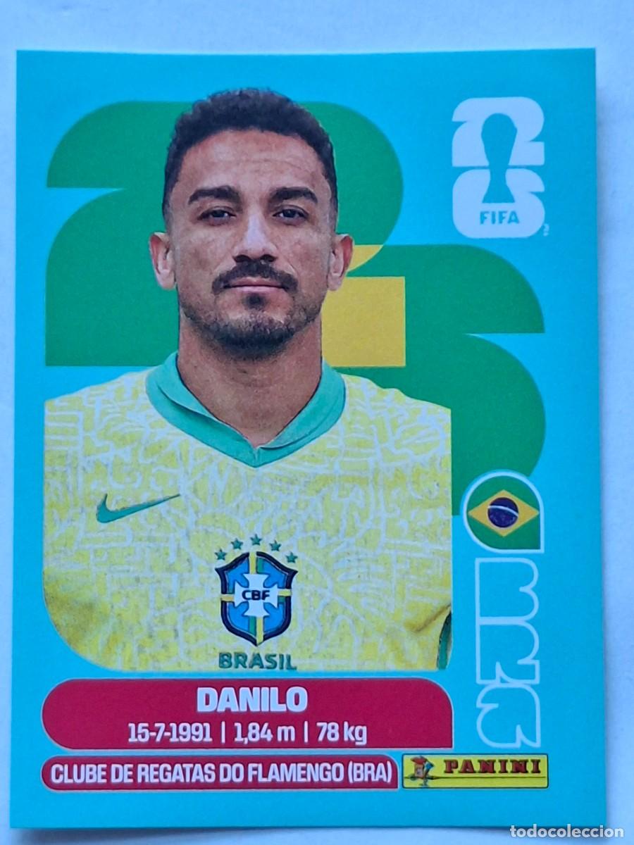 Football Stickers: #BRA 7 DANILO (Brazil) - Panini FIFA World Cup 2026 Sticker