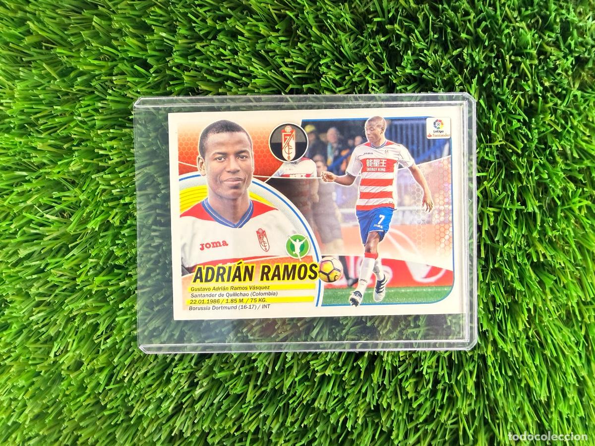 Football Stickers: N&ordm; 15 Adri&aacute;n Ramos Mercado de Invierno Granada CF Liga Este 16 17