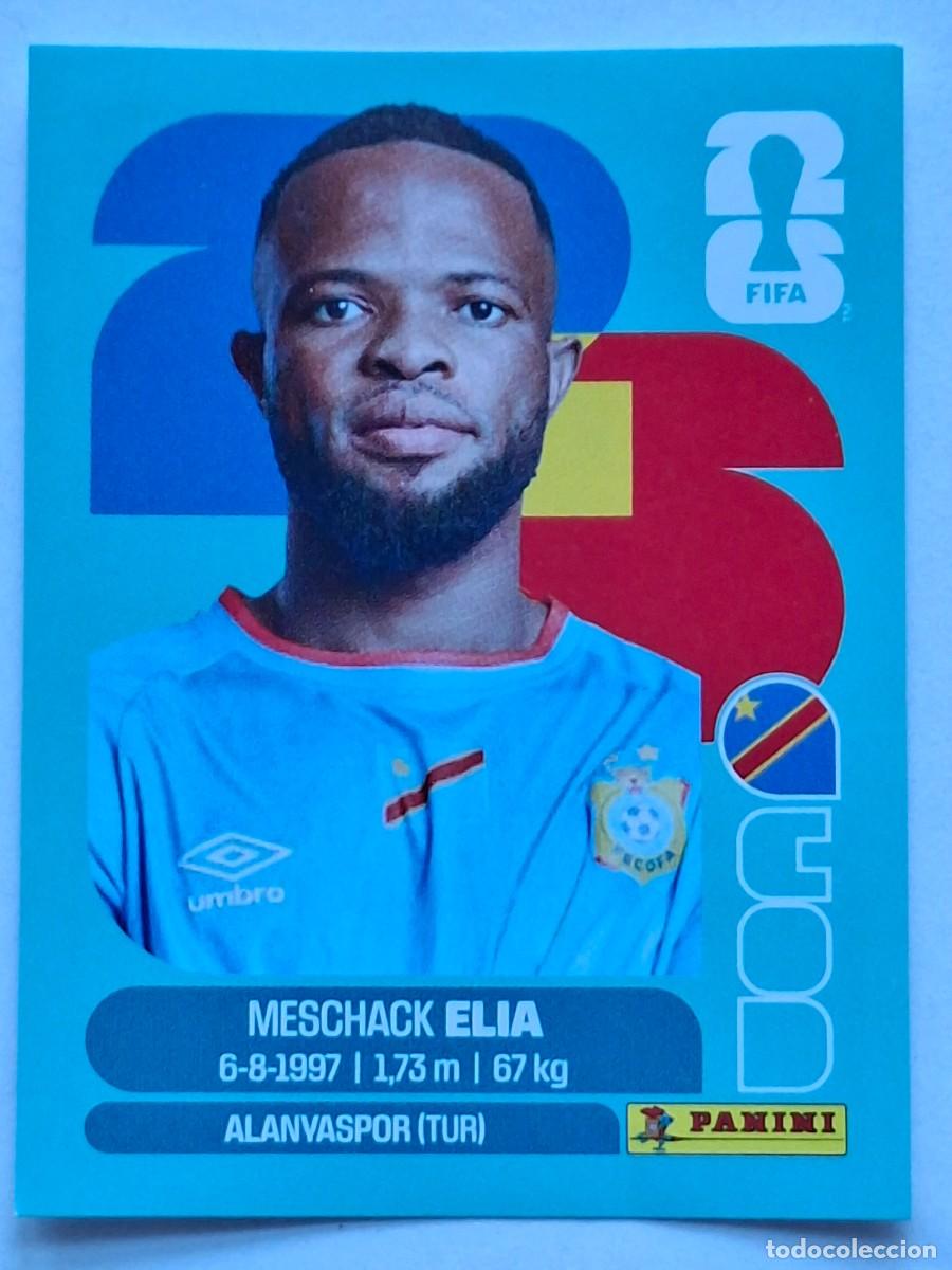Football Stickers: #COD 15 MESCHAK ELIA (Congo DR) - Panini FIFA World Cup 2026 Sticker