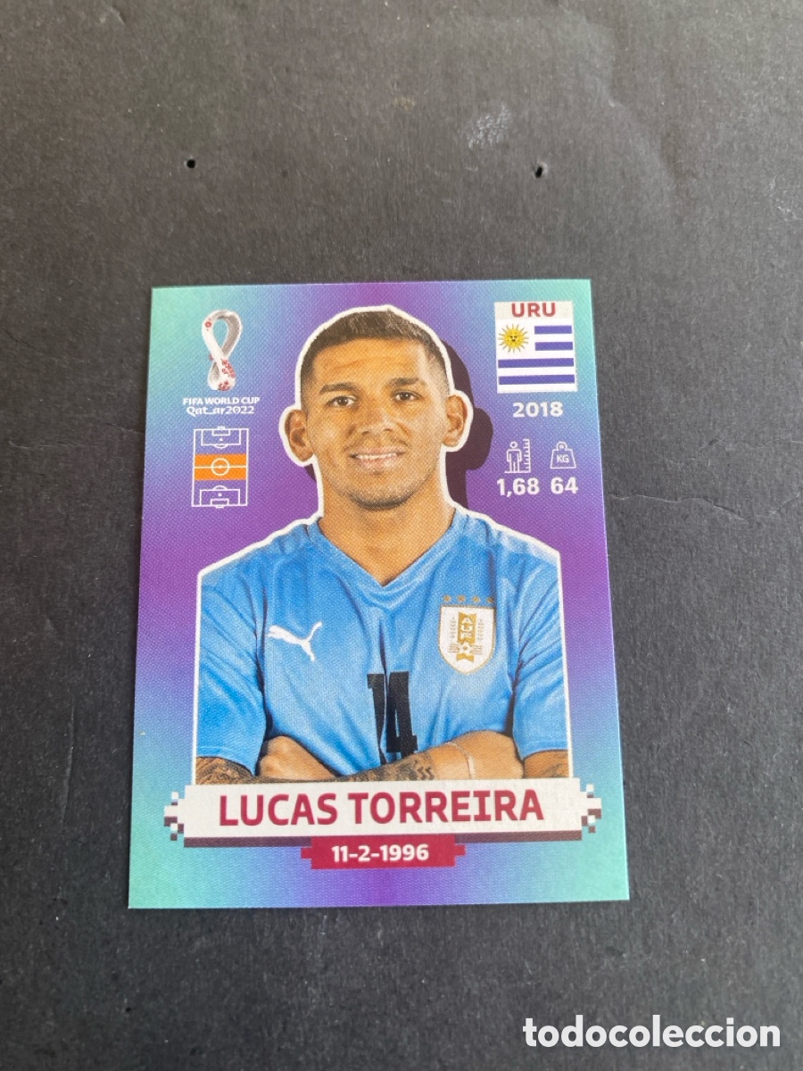Football Stickers: Cromo Mundial Qatar 2022 Uruguay N* 14