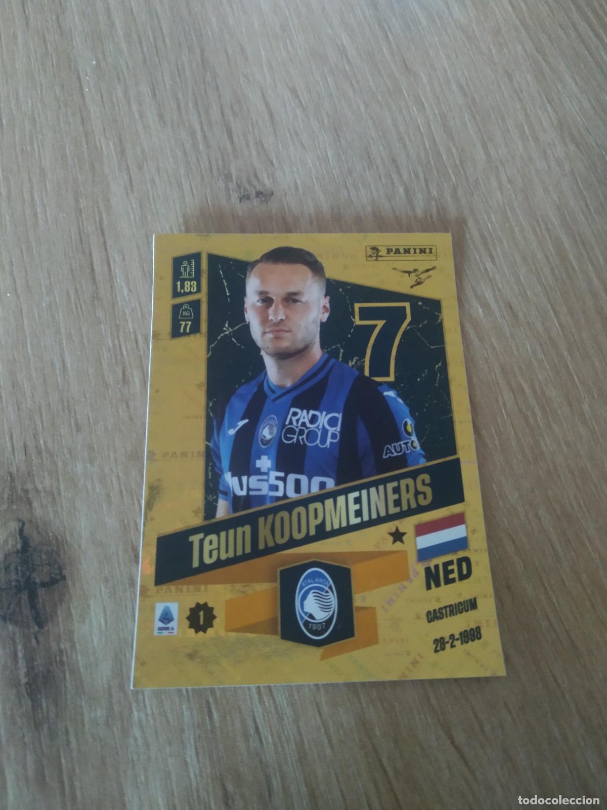 Football Stickers: 20 TEUN KOOPMEINERS UPGRADE ATALANTA CROMO FUTBOL PANINI LIGA ITALIA 22-23 CALCIATORI 2022-2023