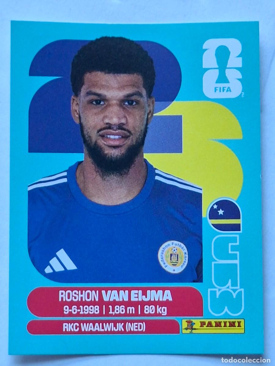 Fu&szlig;ball-Sticker: #CUW 7 ROSHON VAN EIJMA (Cura&ccedil;ao) - Panini FIFA World Cup 2026 Sticker