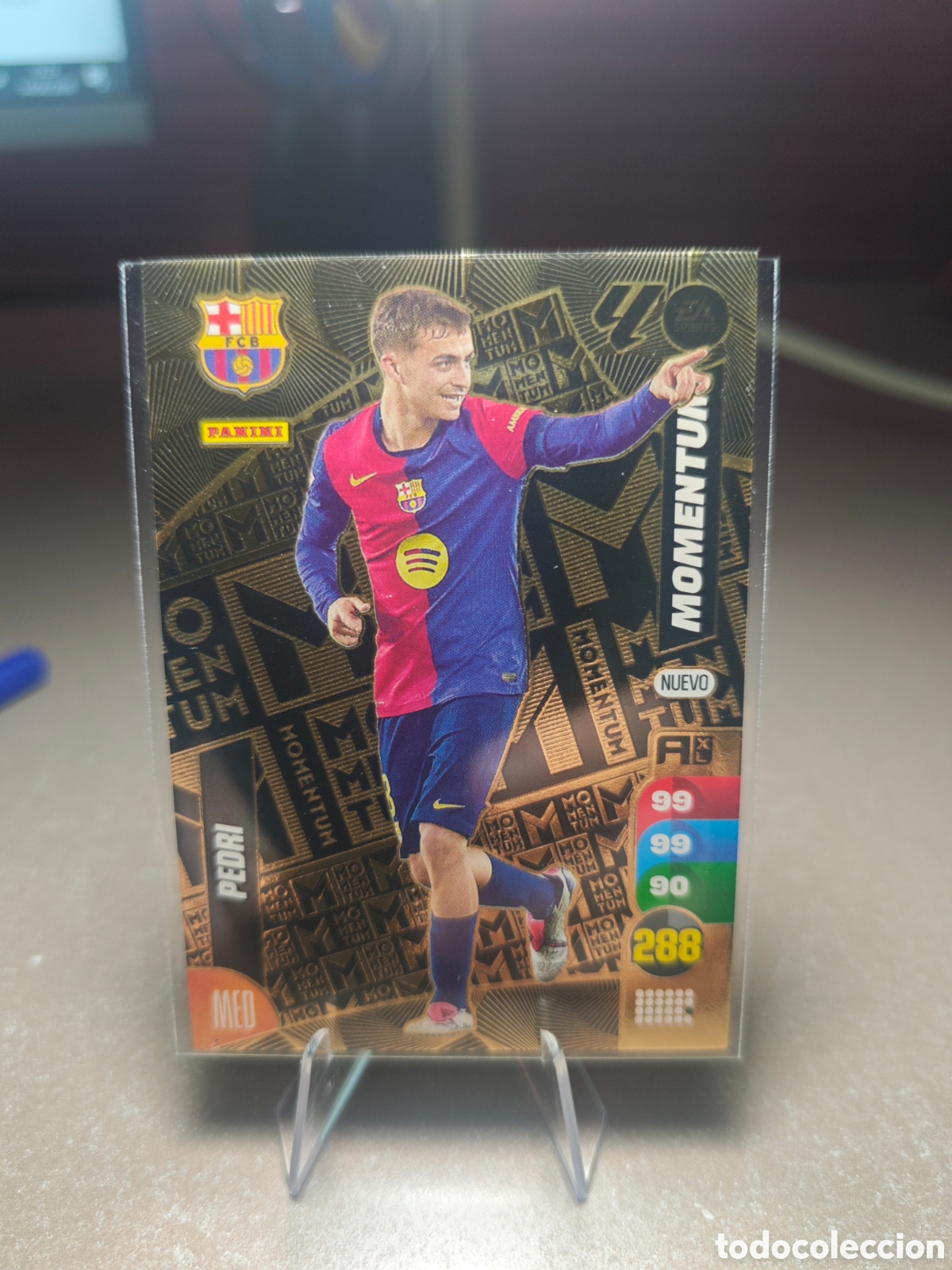 Football Stickers: PEDRI Barcelona nuevo momentun adrenalyn 24-25