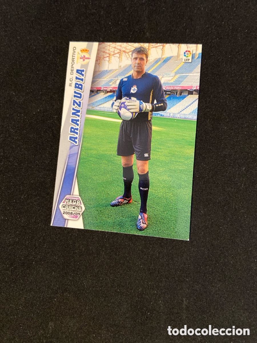 Fu&szlig;ball-Sticker: ARANZUBIA 92 BIS (DEPORTIVO CORU&Ntilde;A)