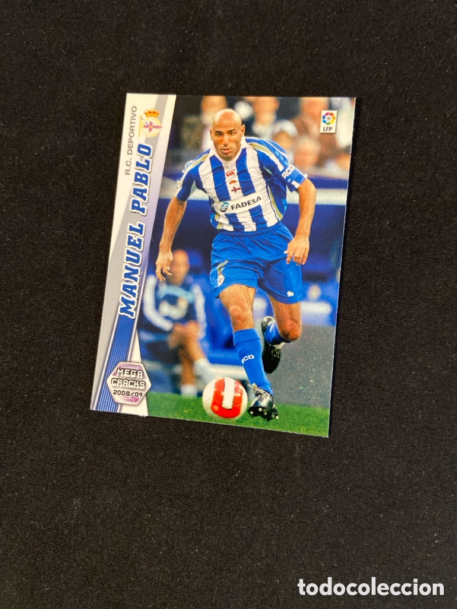 Fu&szlig;ball-Sticker: MANUEL PABLO 93 (DEPORTIVO CORU&Ntilde;A)