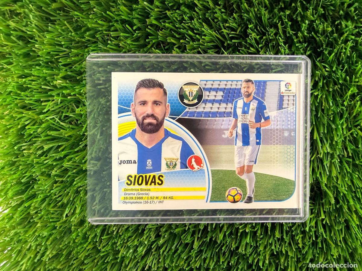 Fu&szlig;ball-Sticker: N&ordm; 21 Siovas Mercado de Invierno CD Legan&eacute;s Liga Este 16 17