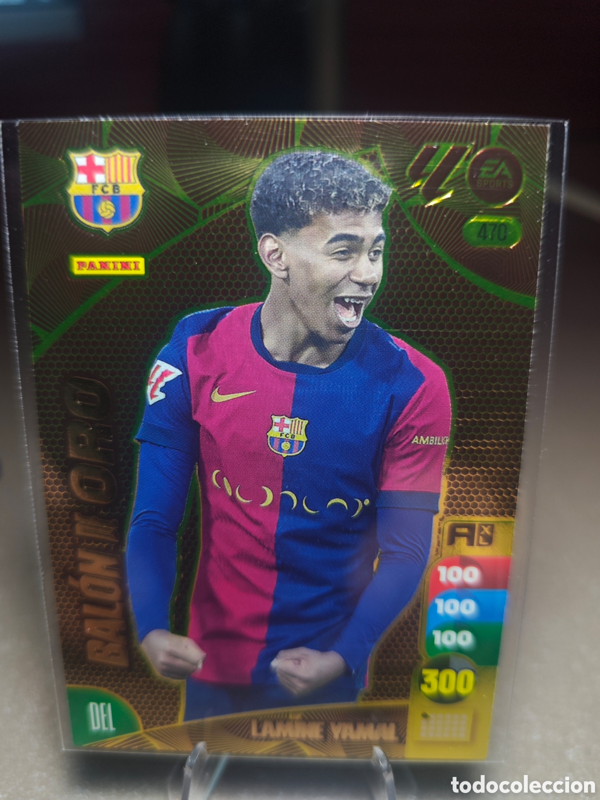 Fu&szlig;ball-Sticker: LAMINE YAMAL 470 BARCELONA BALON DE ORO ADRENALYN XL LIGA 2024/2025