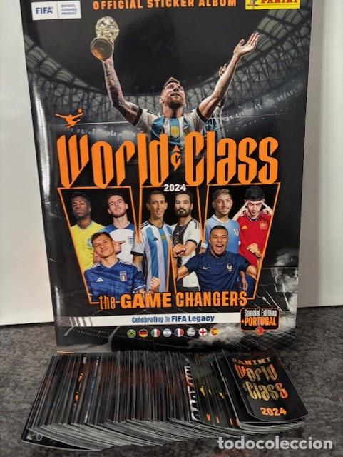 Fu&szlig;ball-Sticker: PANINI WORLD CLASS THE GAME CHANGERS : LOTE 318 CROMOS DIF. (DE 384) SIN PEGAR + ALBUM