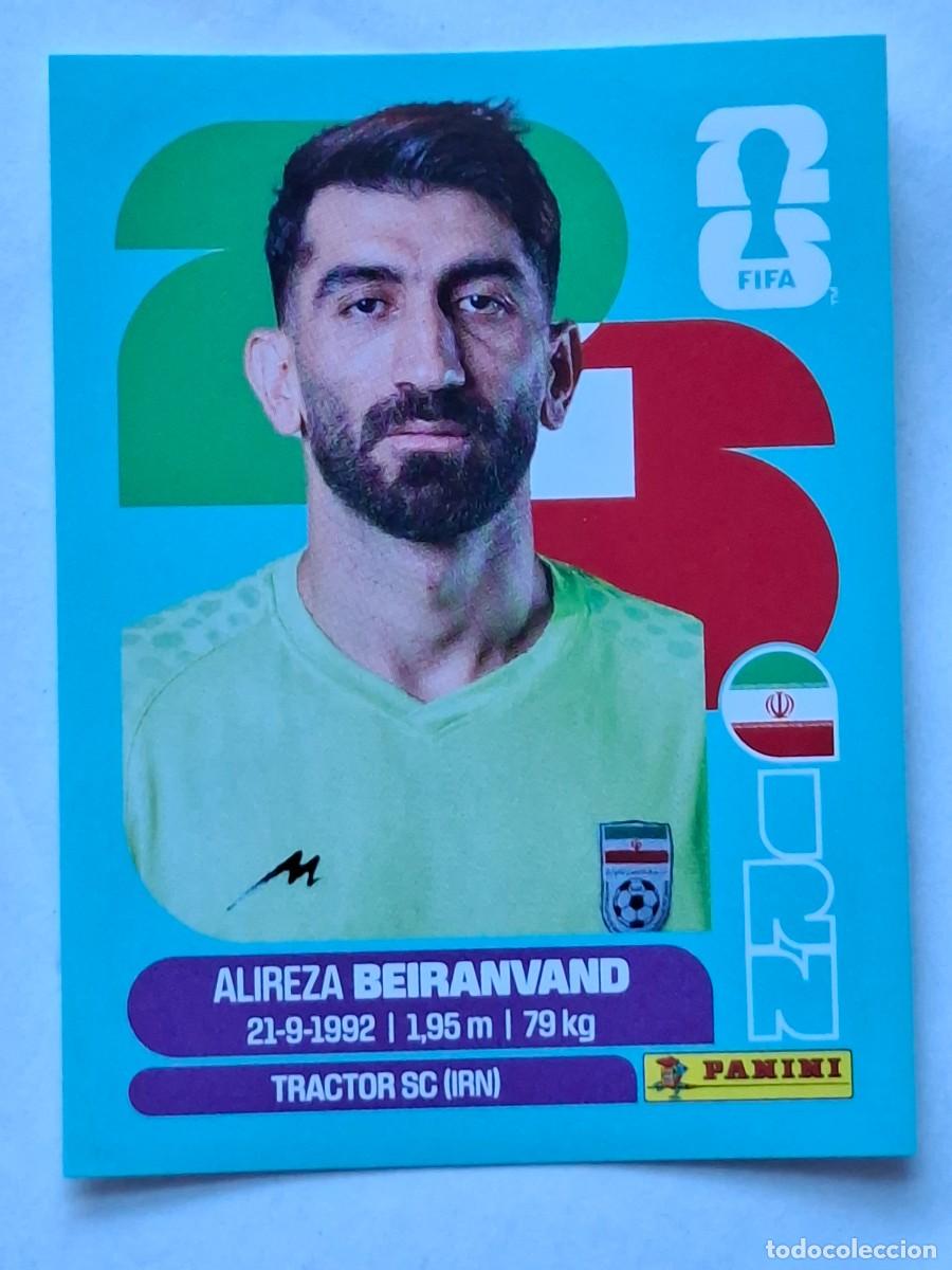 Fu&szlig;ball-Sticker: #IRN 2 ALIREZ BEIRANVAND (Iran) - Panini FIFA World Cup 2026 Sticker