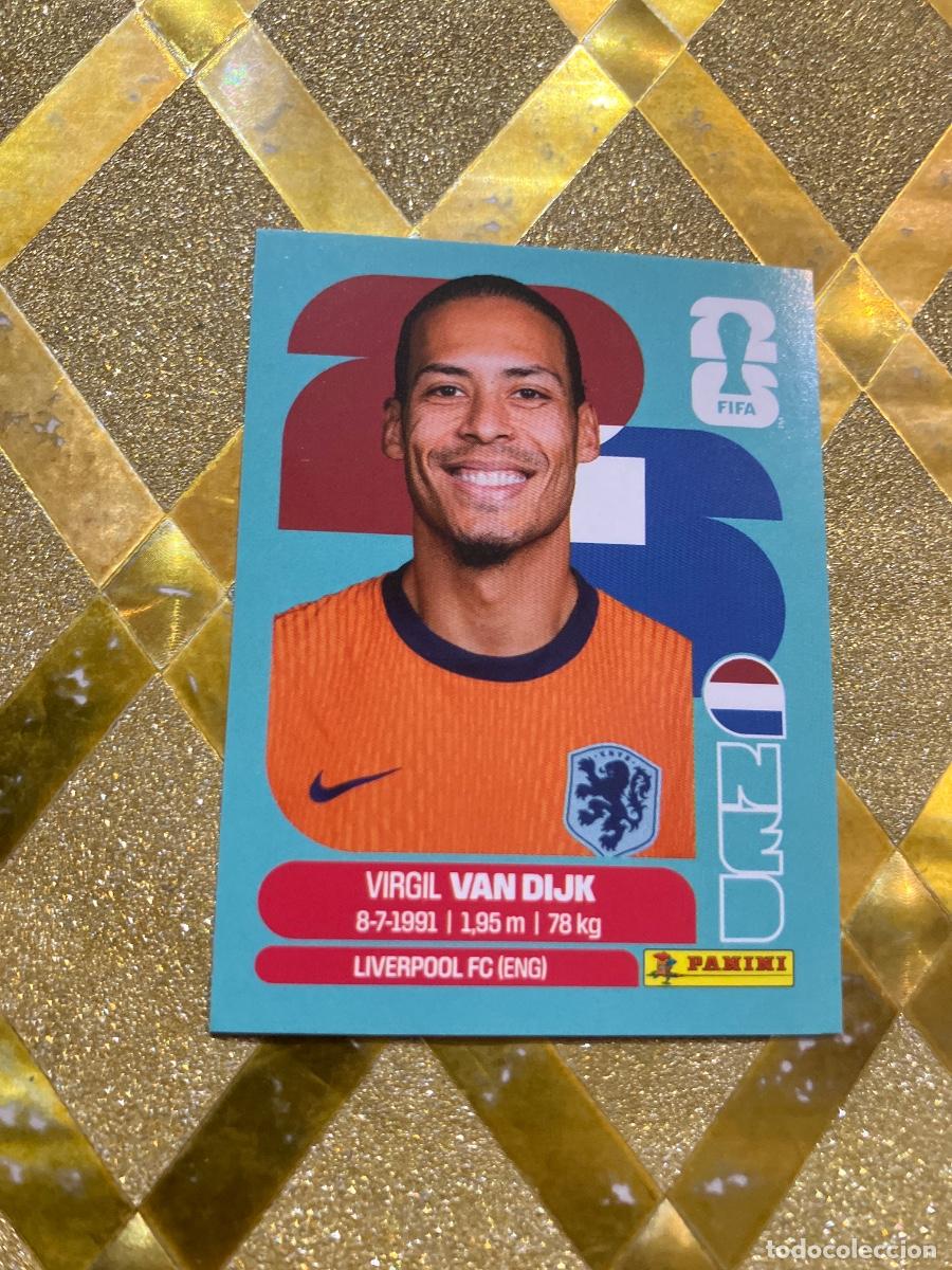 Fu&szlig;ball-Sticker: CROMO DE F&Uacute;TBOL NED 3 VIRGIL VAN DIJK DE PAISES BAJOS MUNDIAL 2026 MEXICO-EEUU-CANADA PANINI !