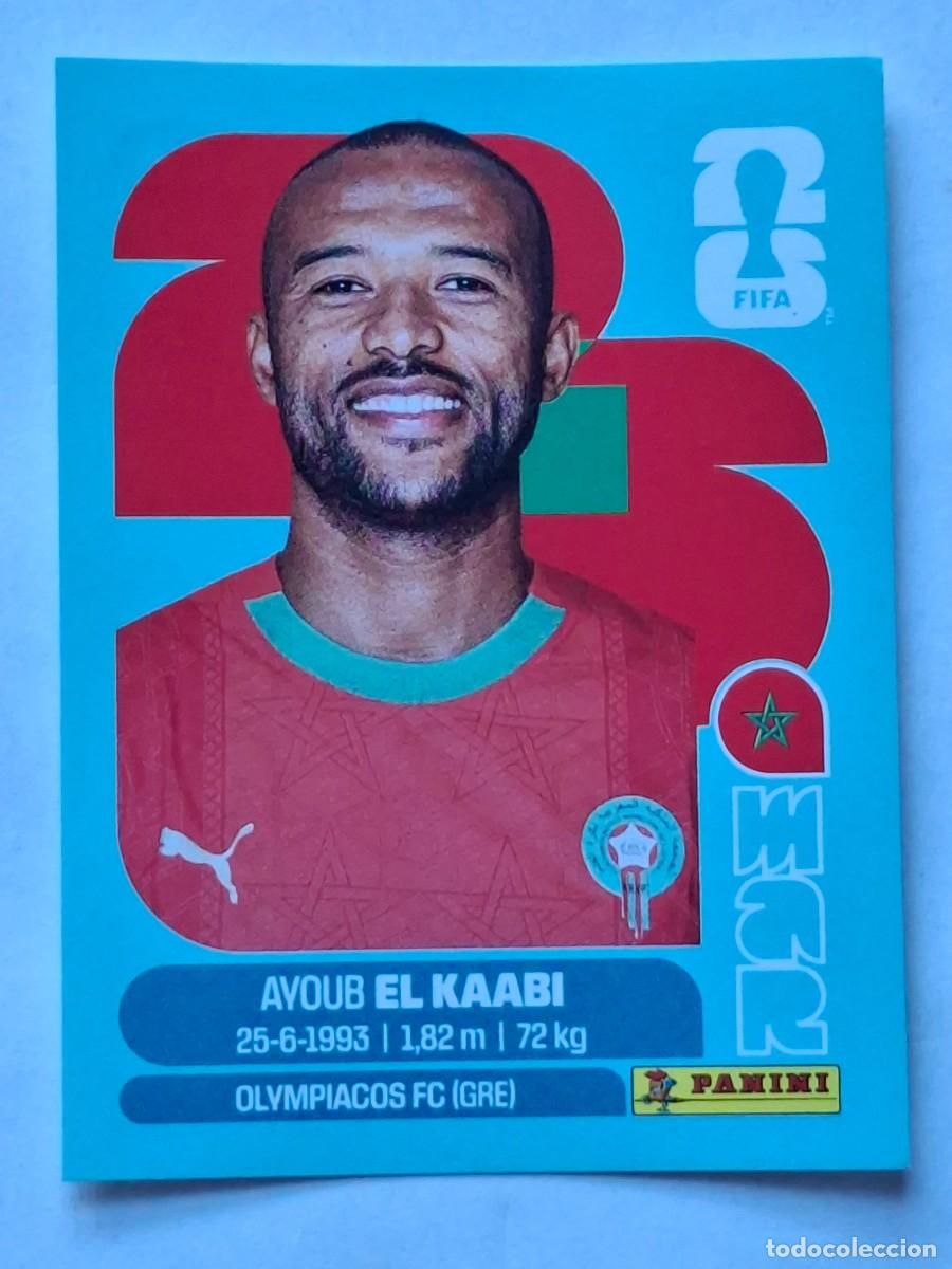 Fu&szlig;ball-Sticker: #MAR 20 AYOUB EL KAABI (Morocco) - Panini FIFA World Cup 2026 Sticker