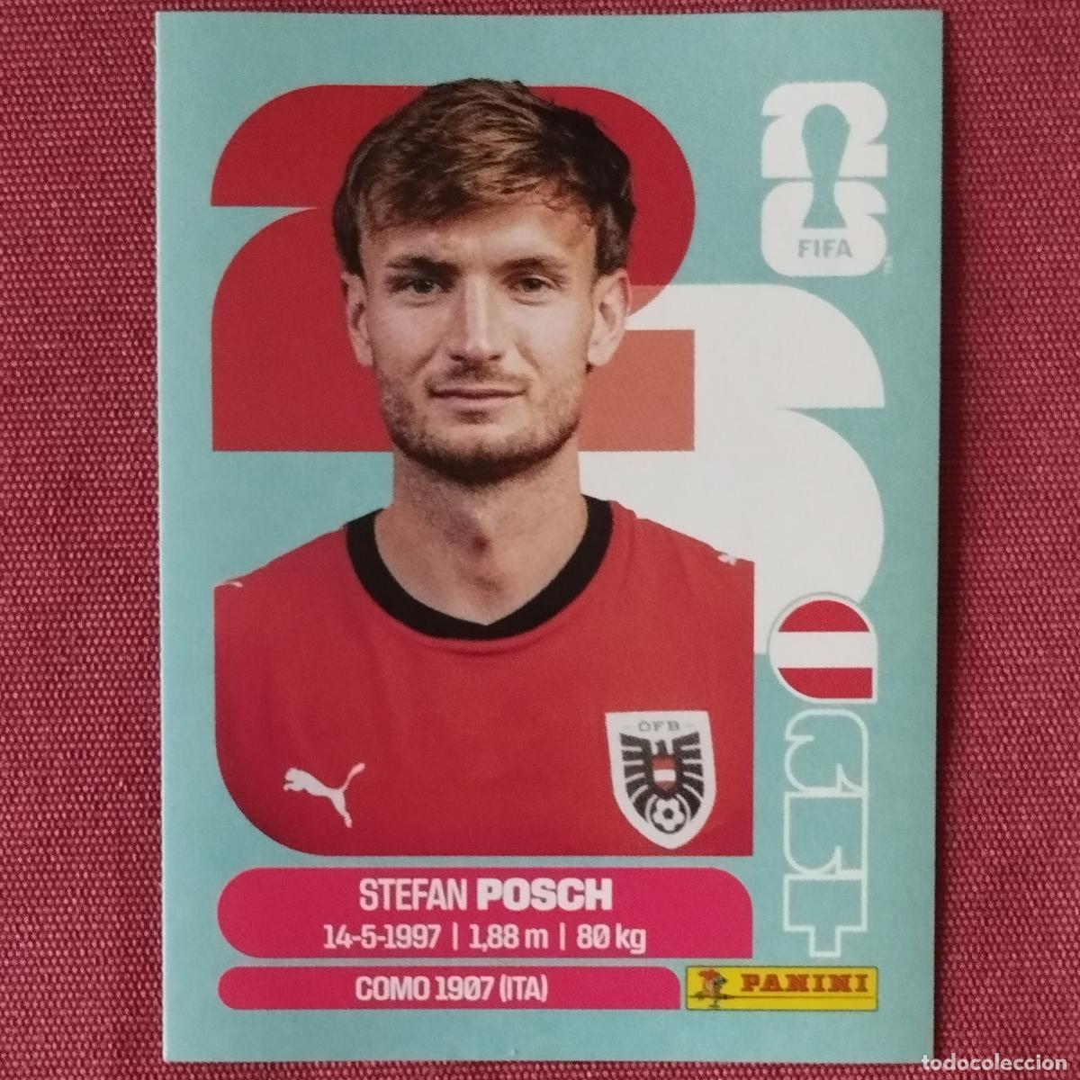 Cromos de Futebol: STEFAN POSCH - AUT 7 - AUSTRIA - MUNDIAL DE FUTBOL - FIFA WORLD CUP - 2026