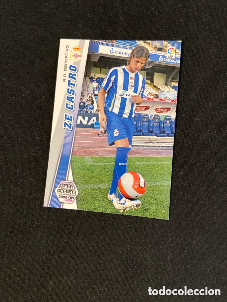 Cromos de Futebol: ZE CASTRO 94 (DEPORTIVO CORU&Ntilde;A)