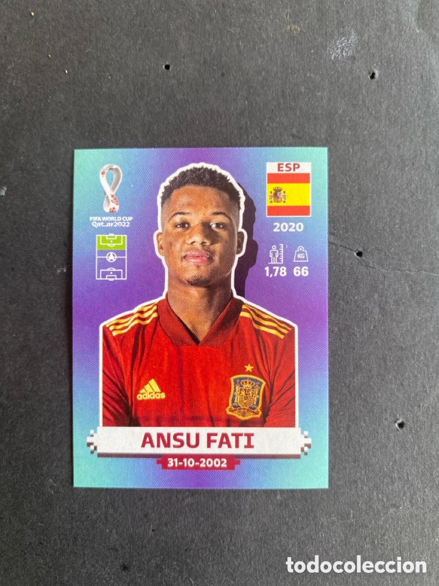 Cromos de Futebol: Cromo Mundial Qatar 2022 Espa&ntilde;a N* 17