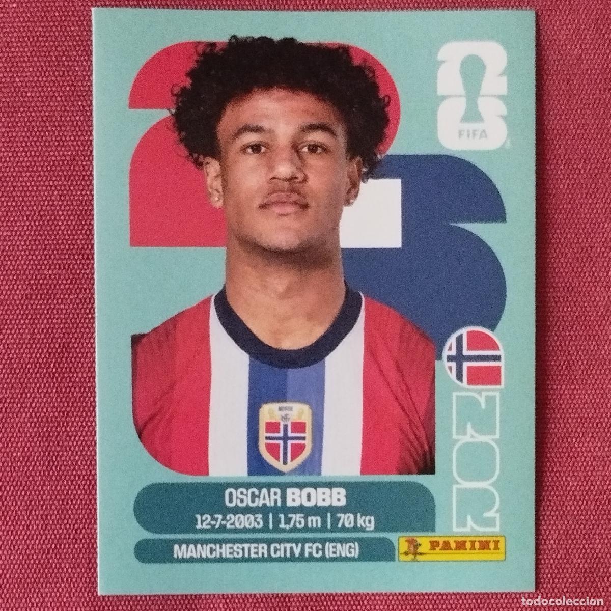 Cromos de F&uacute;tbol: OSCAR BOBB - NOR 20 - NORUEGA - MUNDIAL DE FUTBOL - FIFA WORLD CUP - 2026