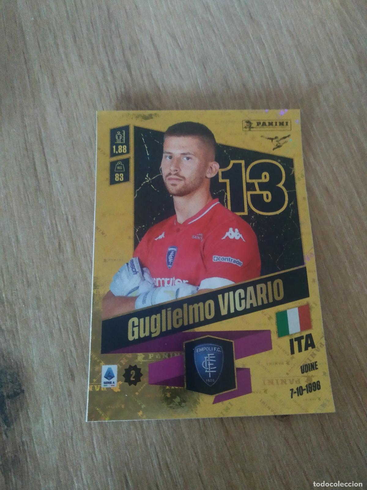 Cromos de F&uacute;tbol: 89 GUGLIELMO VICARIO UPGRADE EMPOLI CROMO FUTBOL PANINI LIGA ITALIA 22-23 CALCIATORI 2022-2023