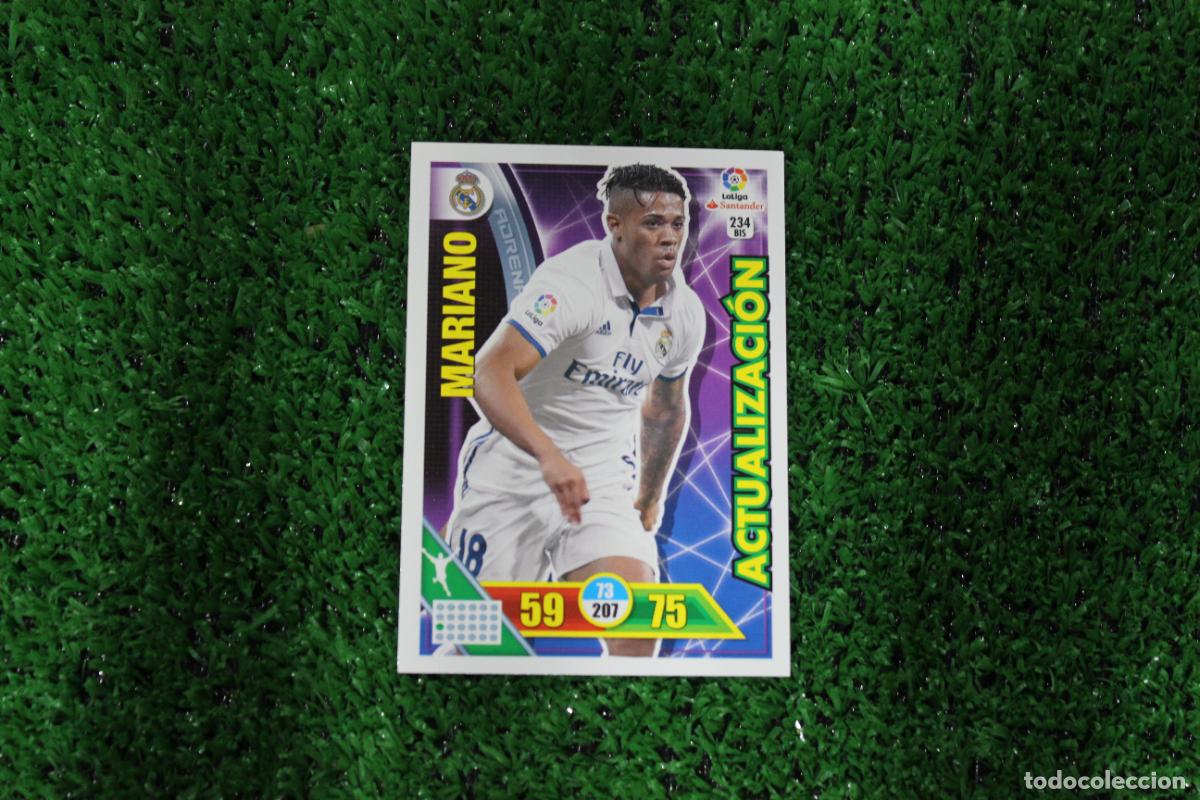 Cromos de F&uacute;tbol: 234 BIS MARIANO ADRENALYN XL 2016 2017 16 17 LALIGA SANTANDER