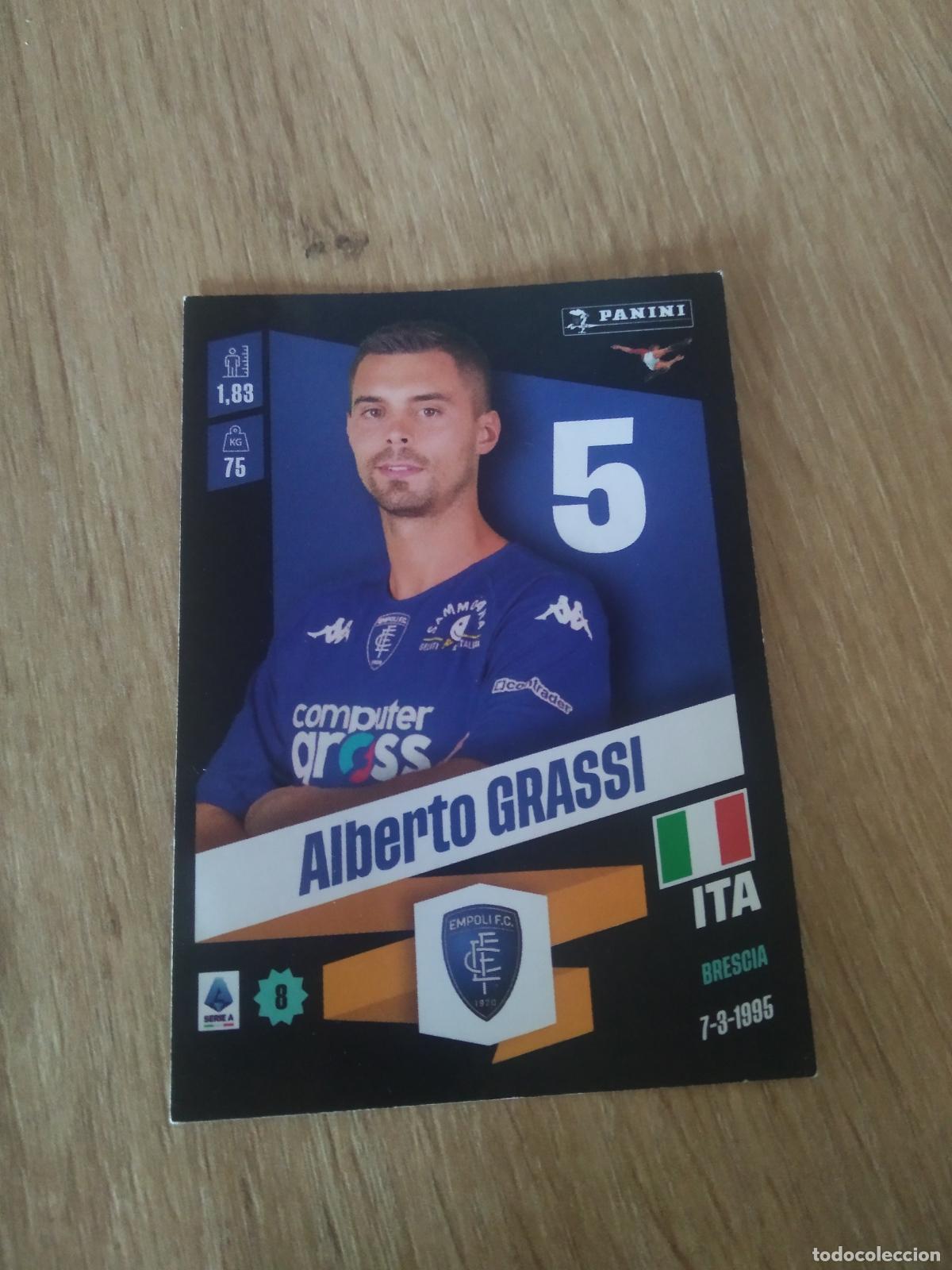 Cromos de F&uacute;tbol: 97 ALBERTO GRASSI EMPOLI CROMO FUTBOL PANINI LIGA ITALIA 22-23 CALCIATORI 2022-2023