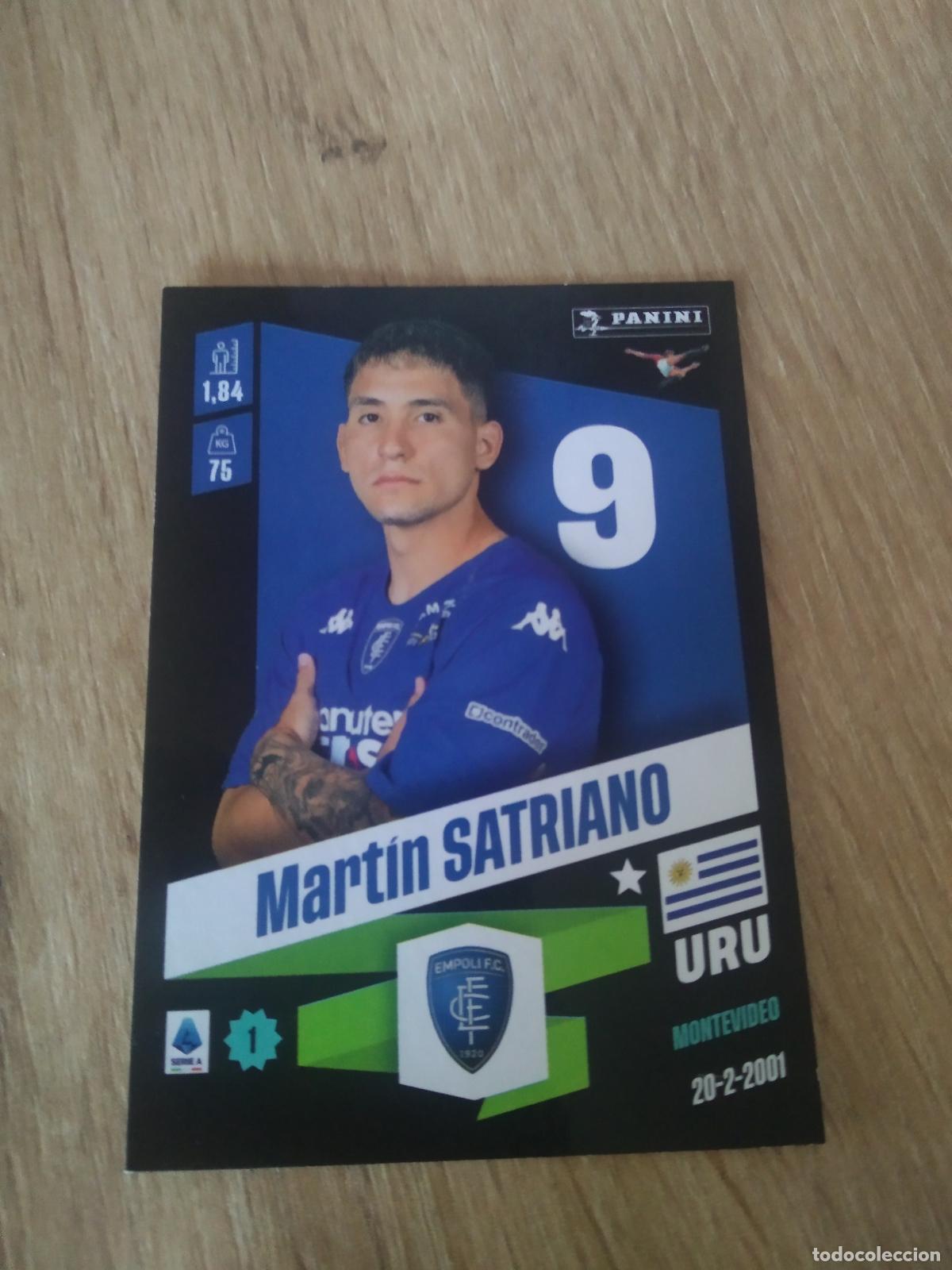 Cromos de F&uacute;tbol: 103 MARTIN SATRIANO EMPOLI CROMO FUTBOL PANINI LIGA ITALIA 22-23 CALCIATORI 2022-2023