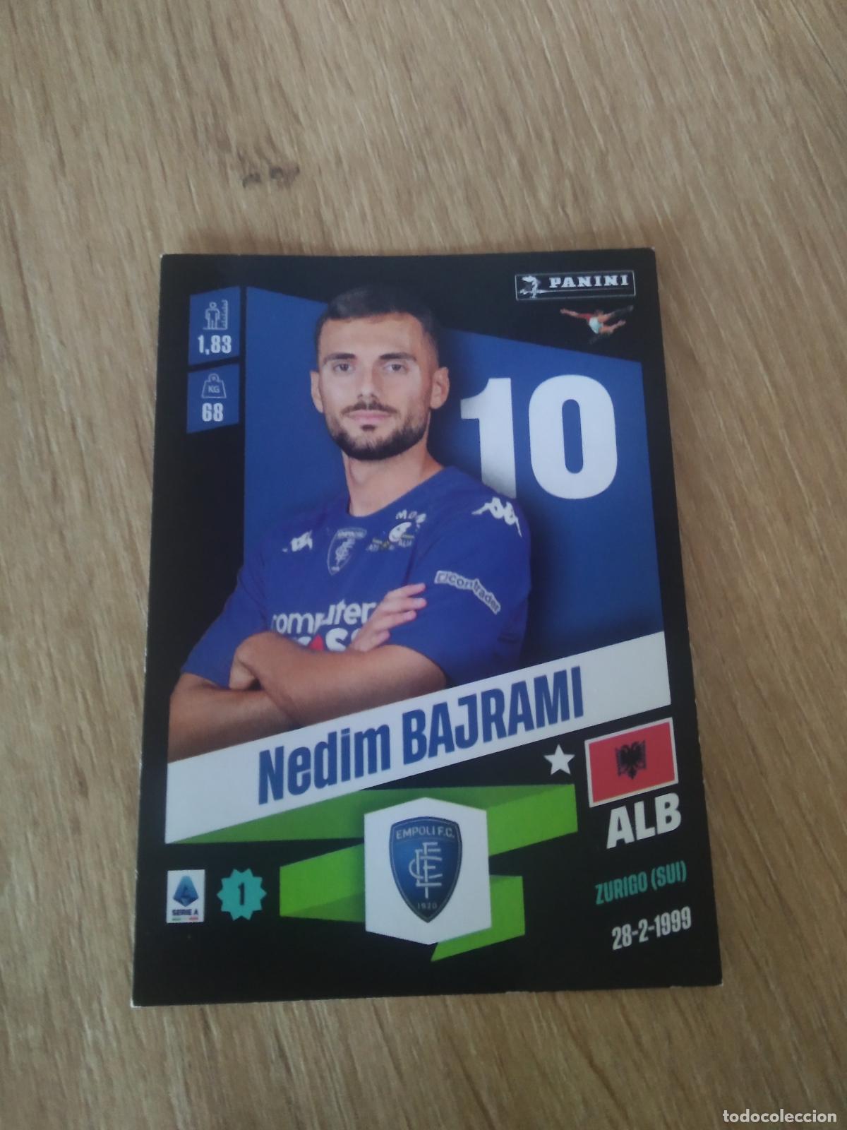 Cromos de F&uacute;tbol: 105 NEDIM BAJRAMI EMPOLI CROMO FUTBOL PANINI LIGA ITALIA 22-23 CALCIATORI 2022-2023