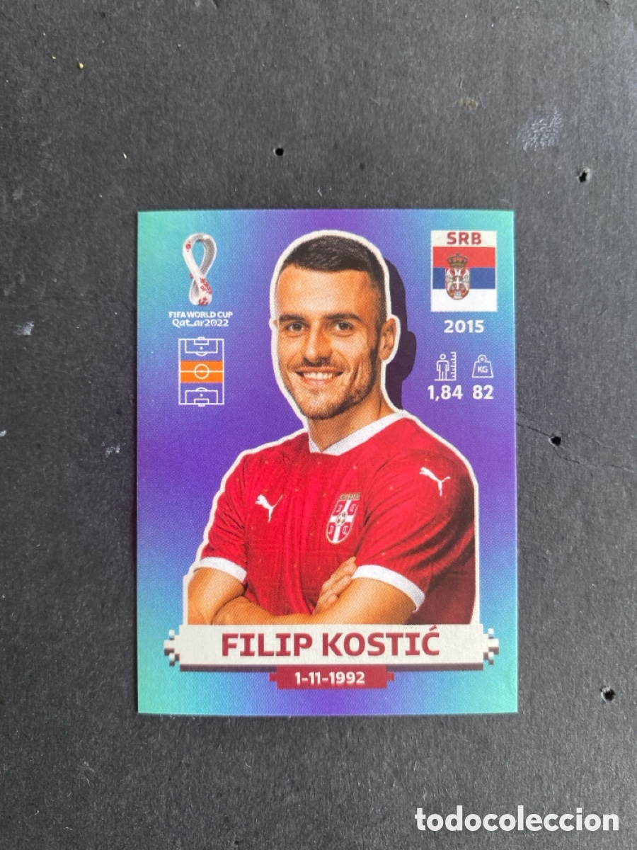 Cromos de F&uacute;tbol: Cromo Mundial Qatar 2022 Serbia N* 10