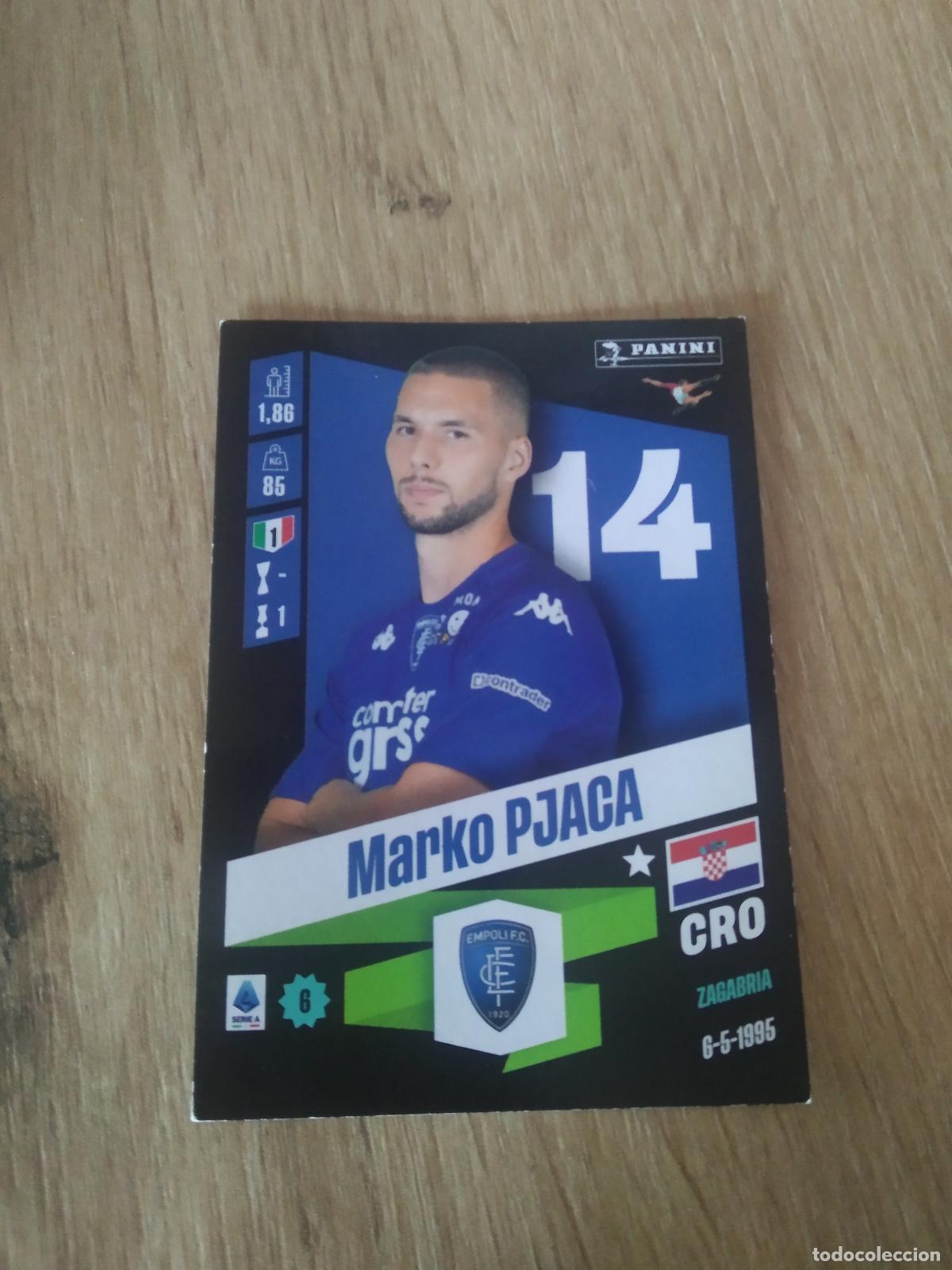 Cromos de F&uacute;tbol: 109 MARKO PJACA EMPOLI CROMO FUTBOL PANINI LIGA ITALIA 22-23 CALCIATORI 2022-2023
