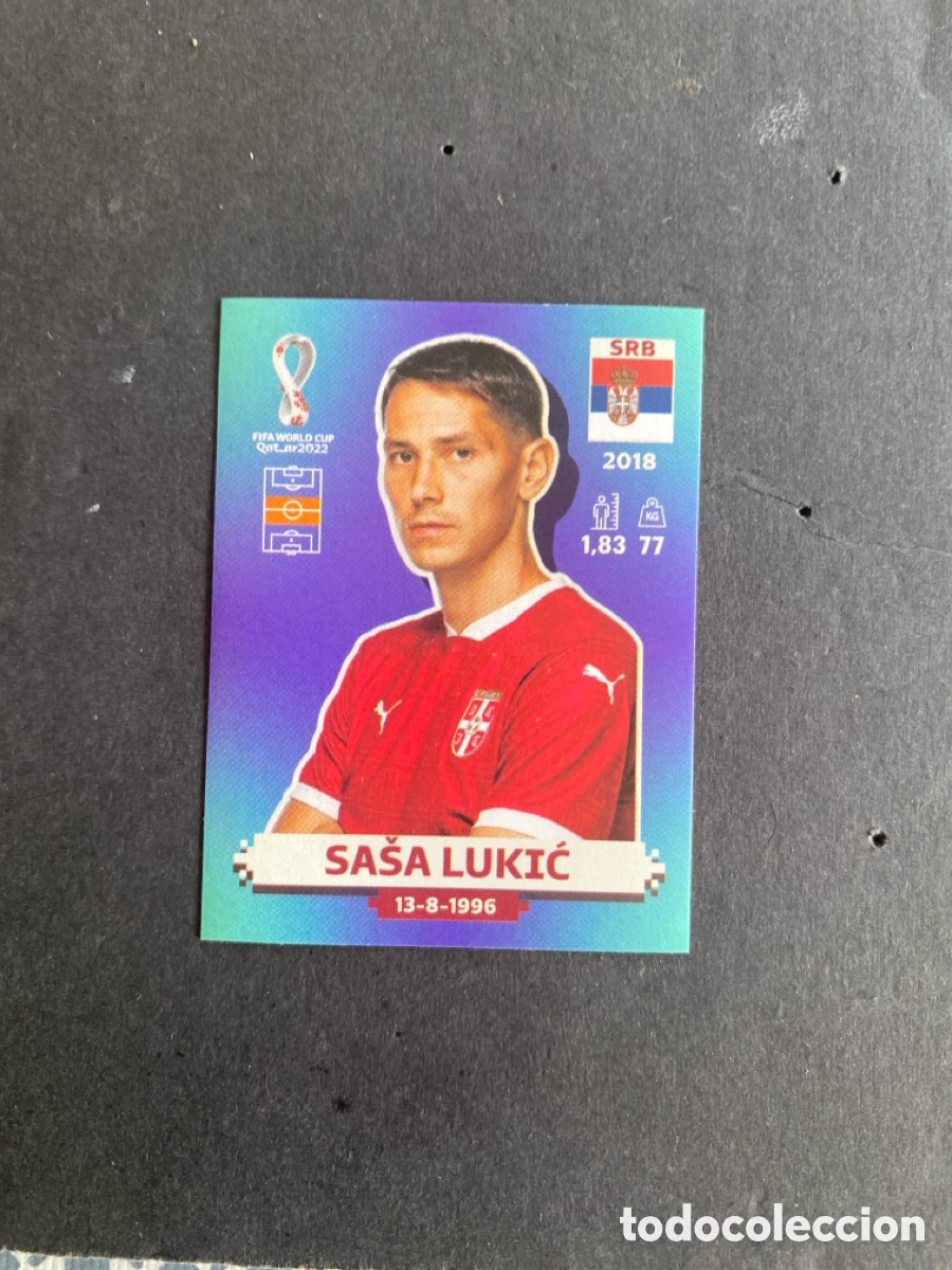 Cromos de F&uacute;tbol: Cromo Mundial Qatar 2022 Serbia N* 12