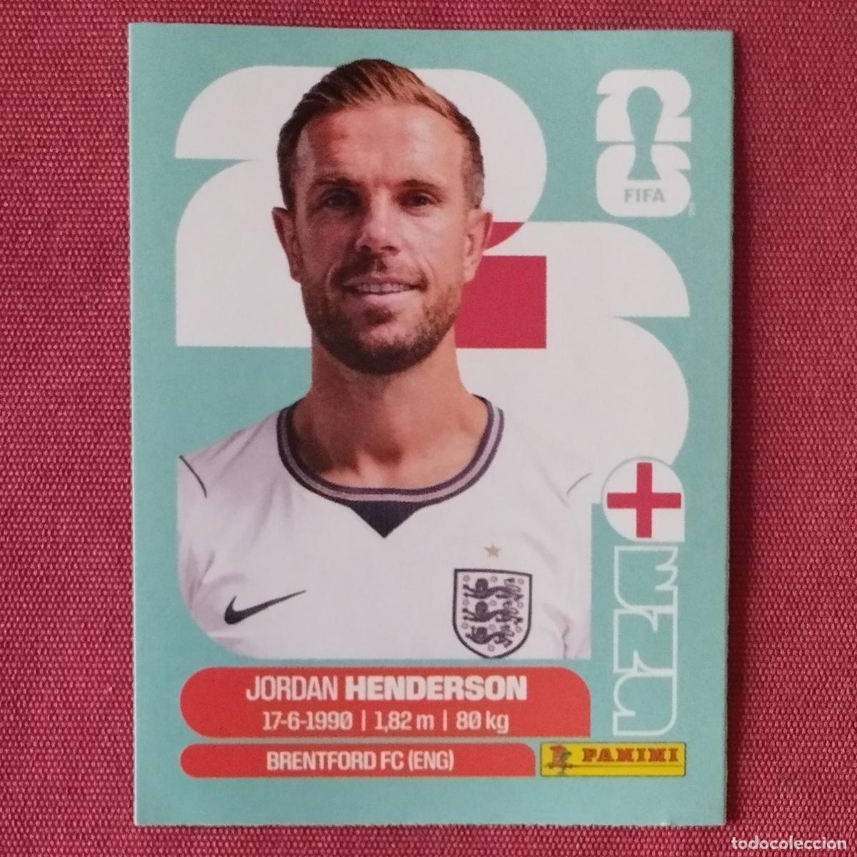 Cromos de F&uacute;tbol: JORDAN HENDERSON - ENG 9 - INGLATERRA - MUNDIAL DE FUTBOL - FIFA WORLD CUP - 2026