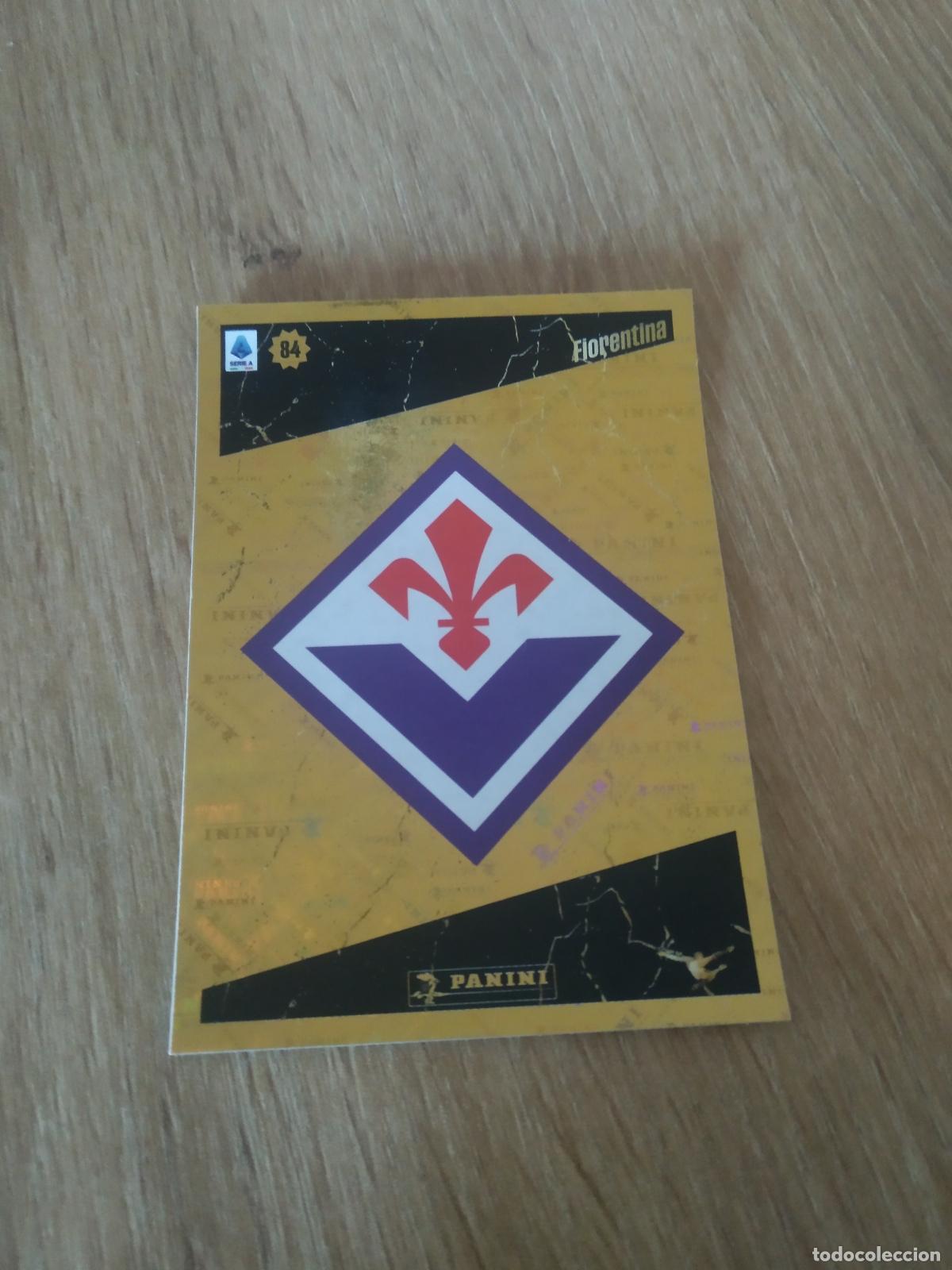 Cromos de F&uacute;tbol: 114 ESCUDO UPGRADE FIORENTINA CROMO FUTBOL PANINI LIGA ITALIA 22-23 CALCIATORI 2022-2023