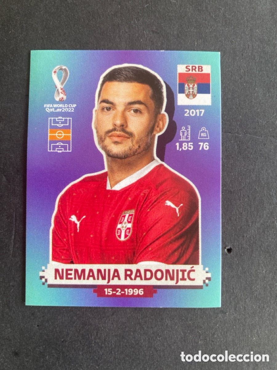 Cromos de F&uacute;tbol: Cromo Mundial Qatar 2022 Serbia N*15