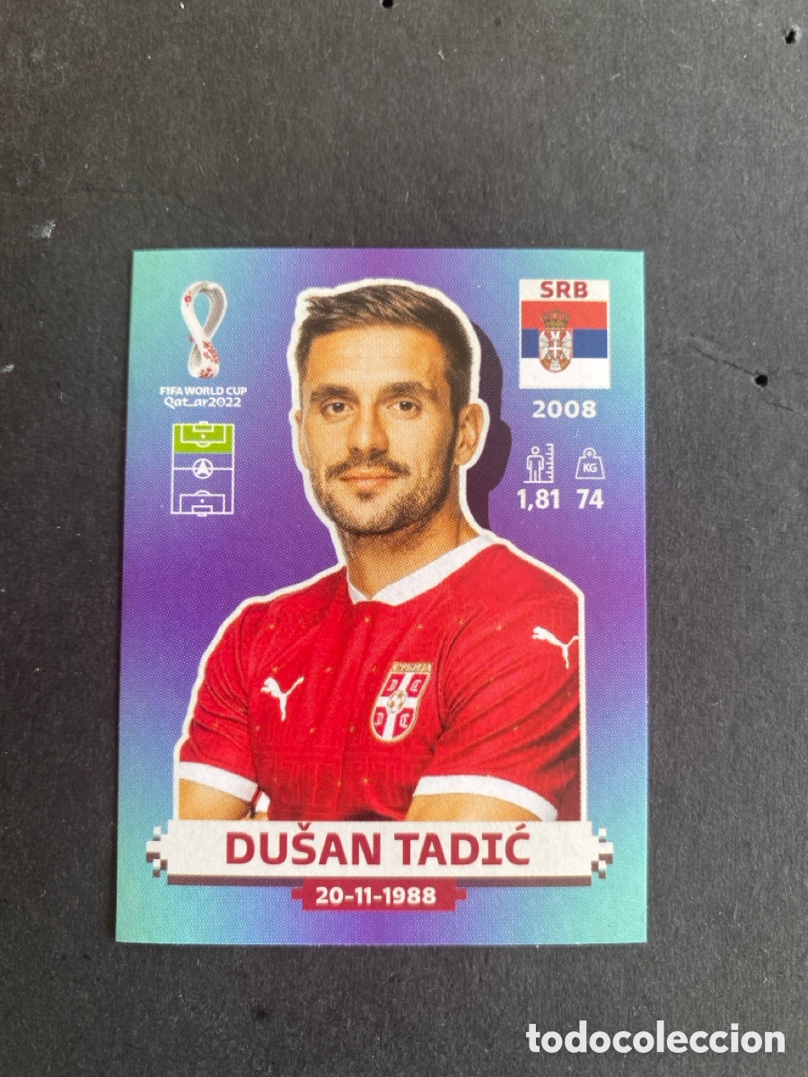 Cromos de F&uacute;tbol: Cromo Mundial Qatar 2022 Serbia N* 19