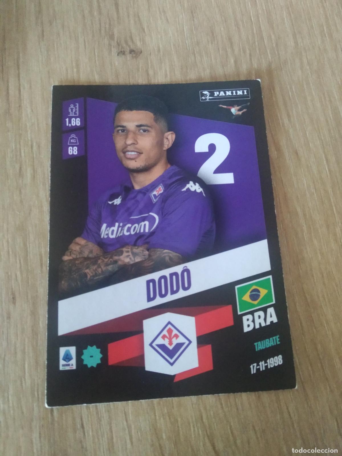Cromos de F&uacute;tbol: 120 DODO FIORENTINA CROMO FUTBOL PANINI LIGA ITALIA 22-23 CALCIATORI 2022-2023