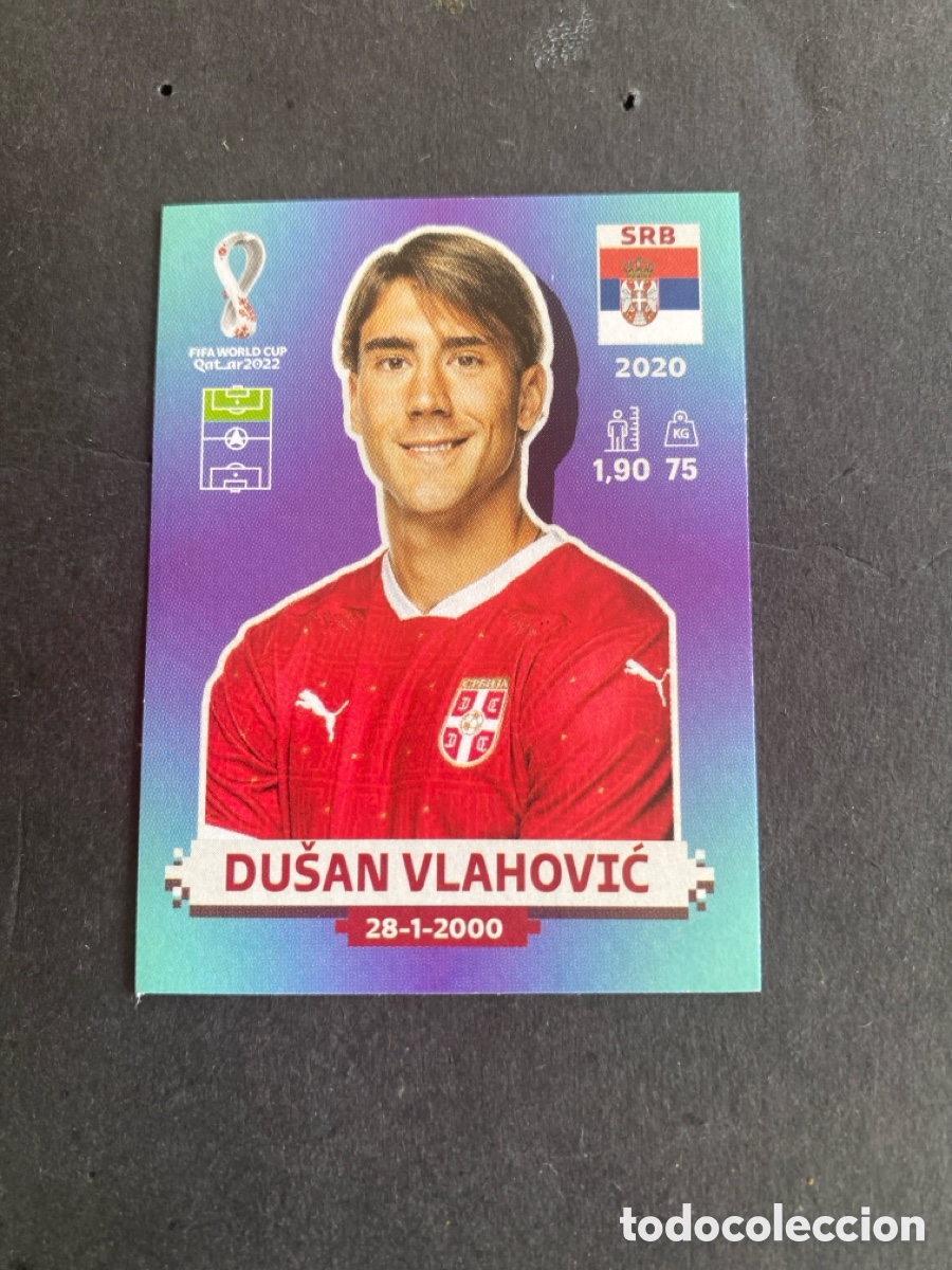 Cromos de F&uacute;tbol: Cromo Mundial Qatar 2022 Serbia N* 20