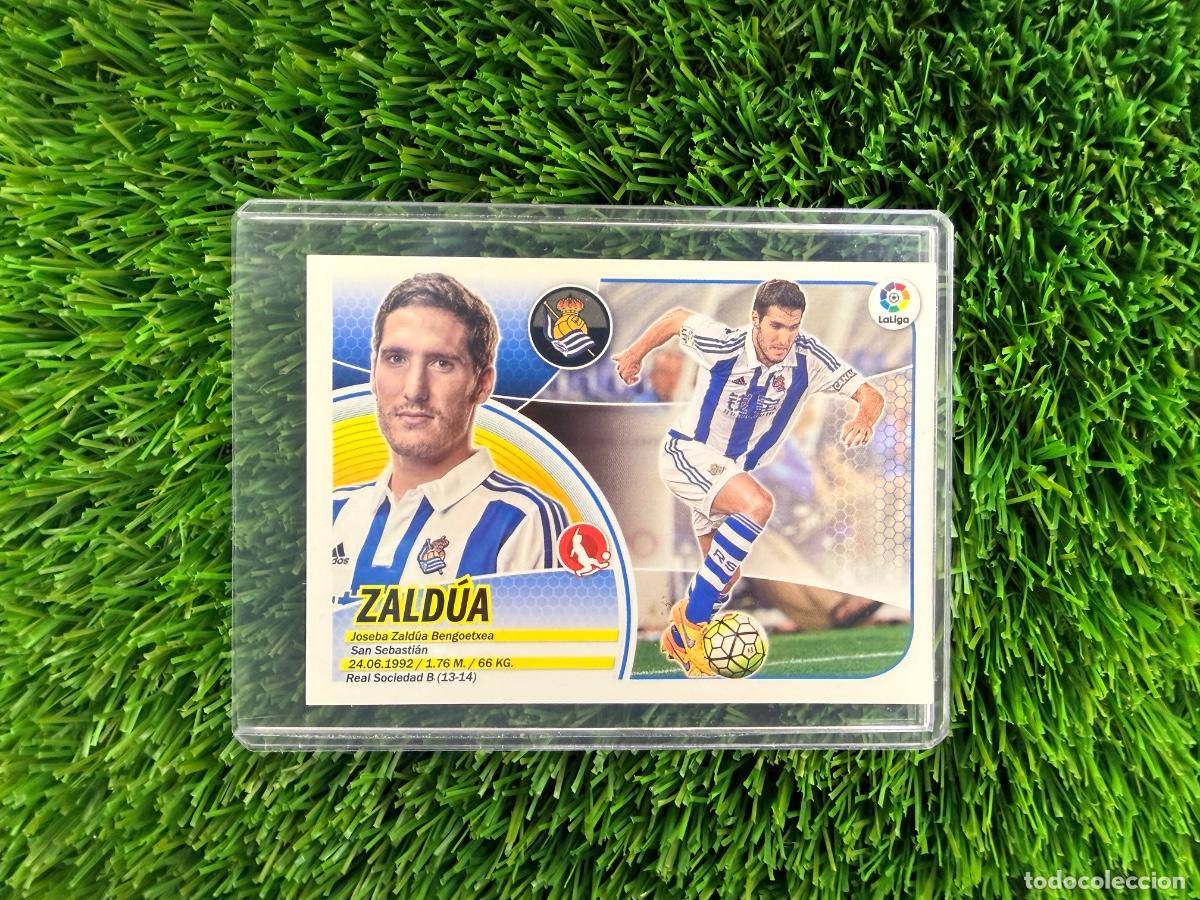 Cromos de F&uacute;tbol: N&ordm; 3A Zald&uacute;a Real Sociedad Liga Este 16 17