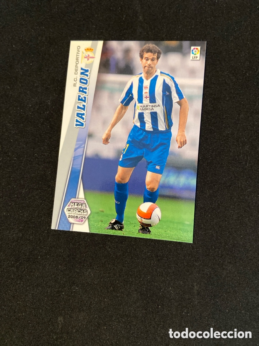 Football Stickers: VALERON 102 BIS (DEPORTIVO CORU&Ntilde;A)