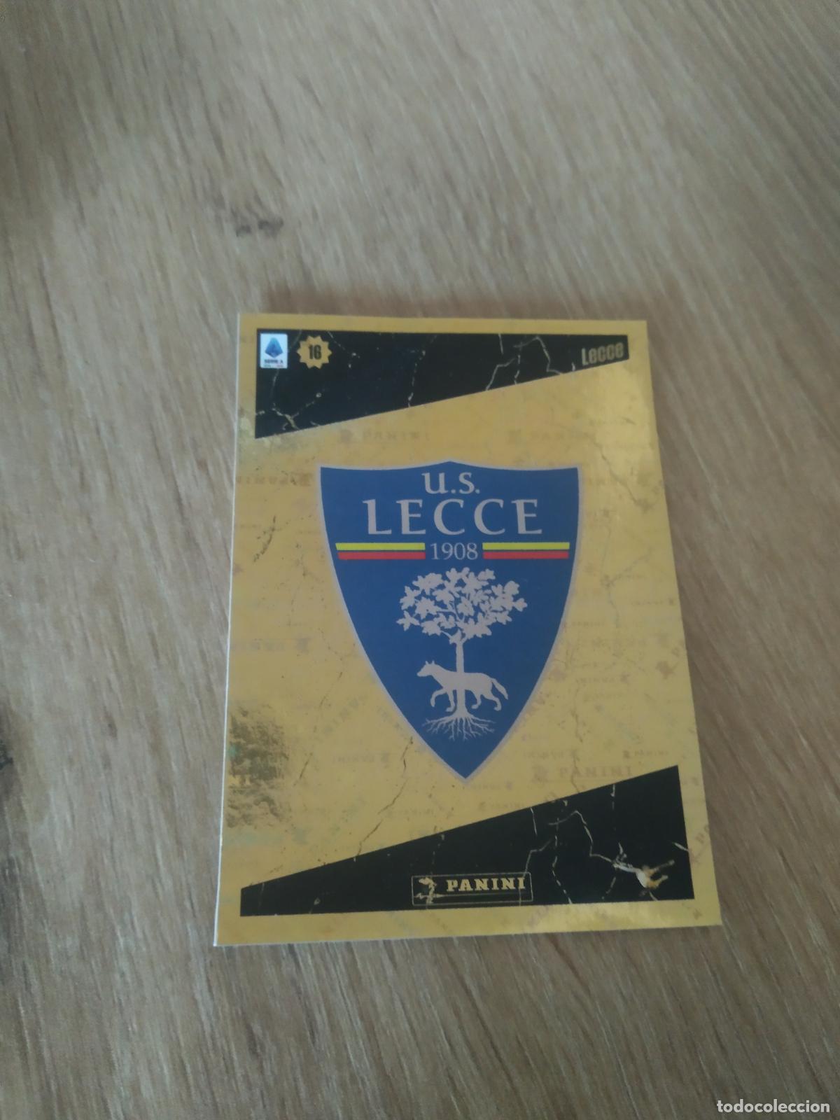 Cartes &agrave; collectionner de Football: 249 ESCUDO LECCE UPGRADE CROMO FUTBOL PANINI LIGA ITALIA 22-23 CALCIATORI 2022-2023