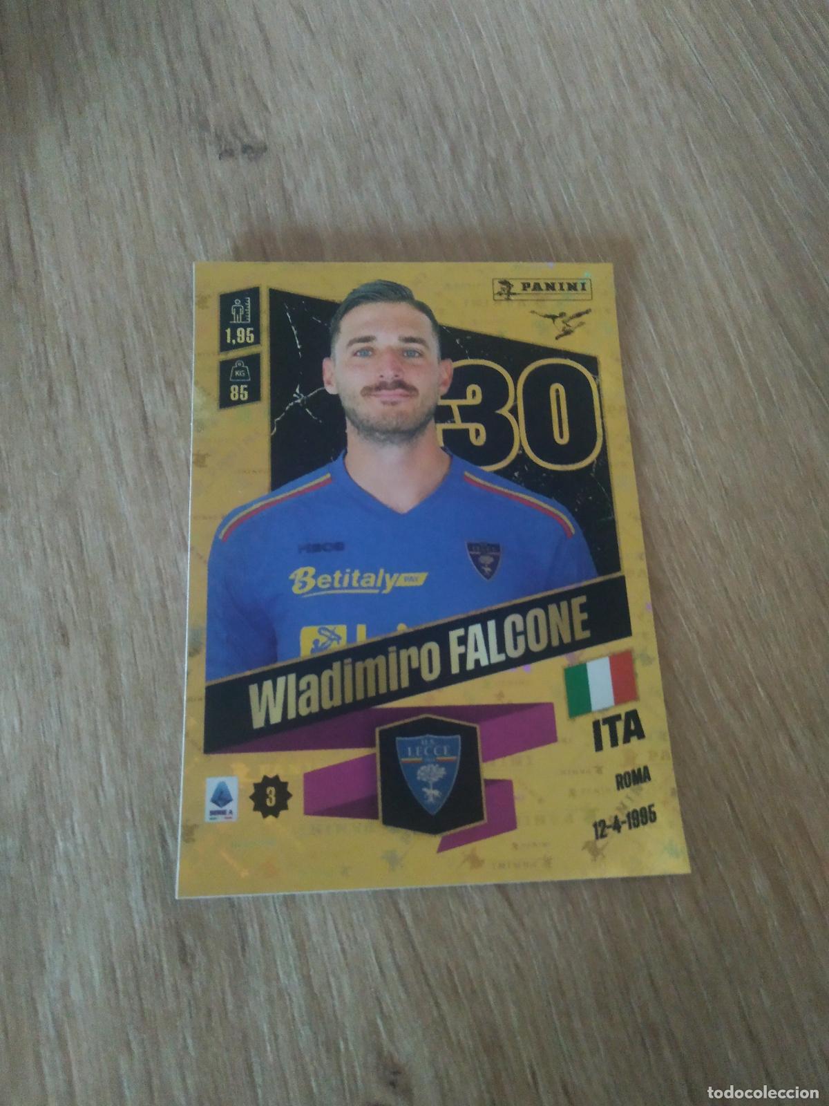 Cartes &agrave; collectionner de Football: 251 WLADIMIRO FALCONE LECCE UPGRADE CROMO FUTBOL PANINI LIGA ITALIA 22-23 CALCIATORI 2022-2023