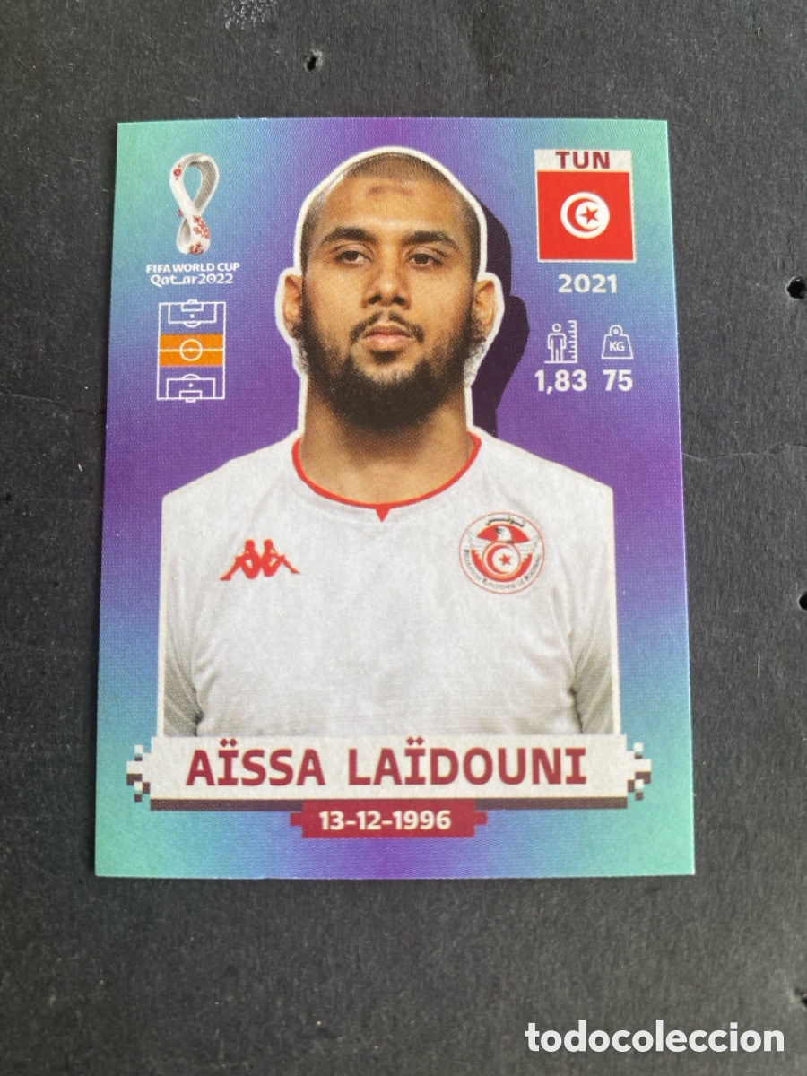 Cromos de F&uacute;tbol: Cromo Mundial Qatar 2022 Tunez N* 14