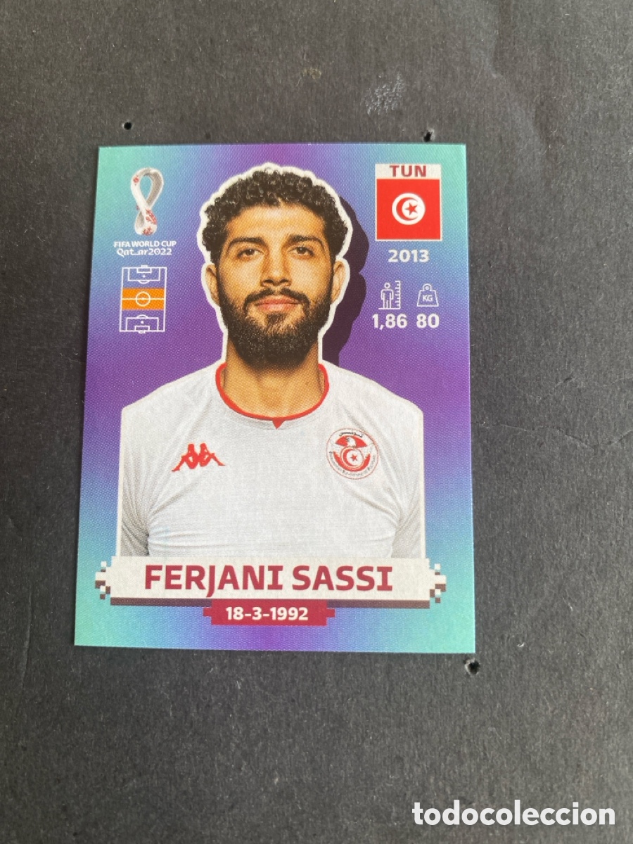 Cromos de F&uacute;tbol: Cromo Mundial Qatar 2022 Tunez N* 15
