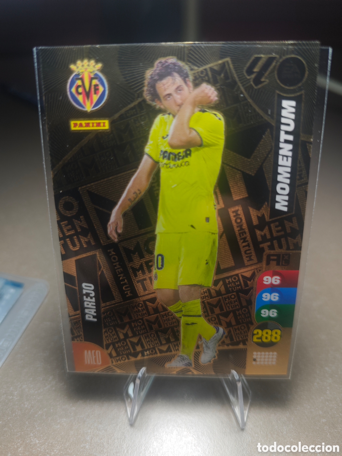 Cromos de F&uacute;tbol: Momentum parejo villarreal Panini Adrenalyn XL 2024 2025