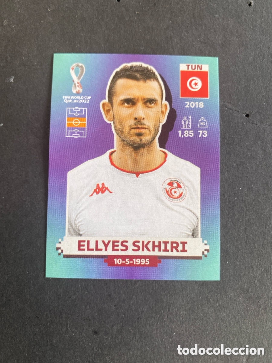 Cromos de F&uacute;tbol: Cromo Mundial Qatar 2022 Tunez N* 16
