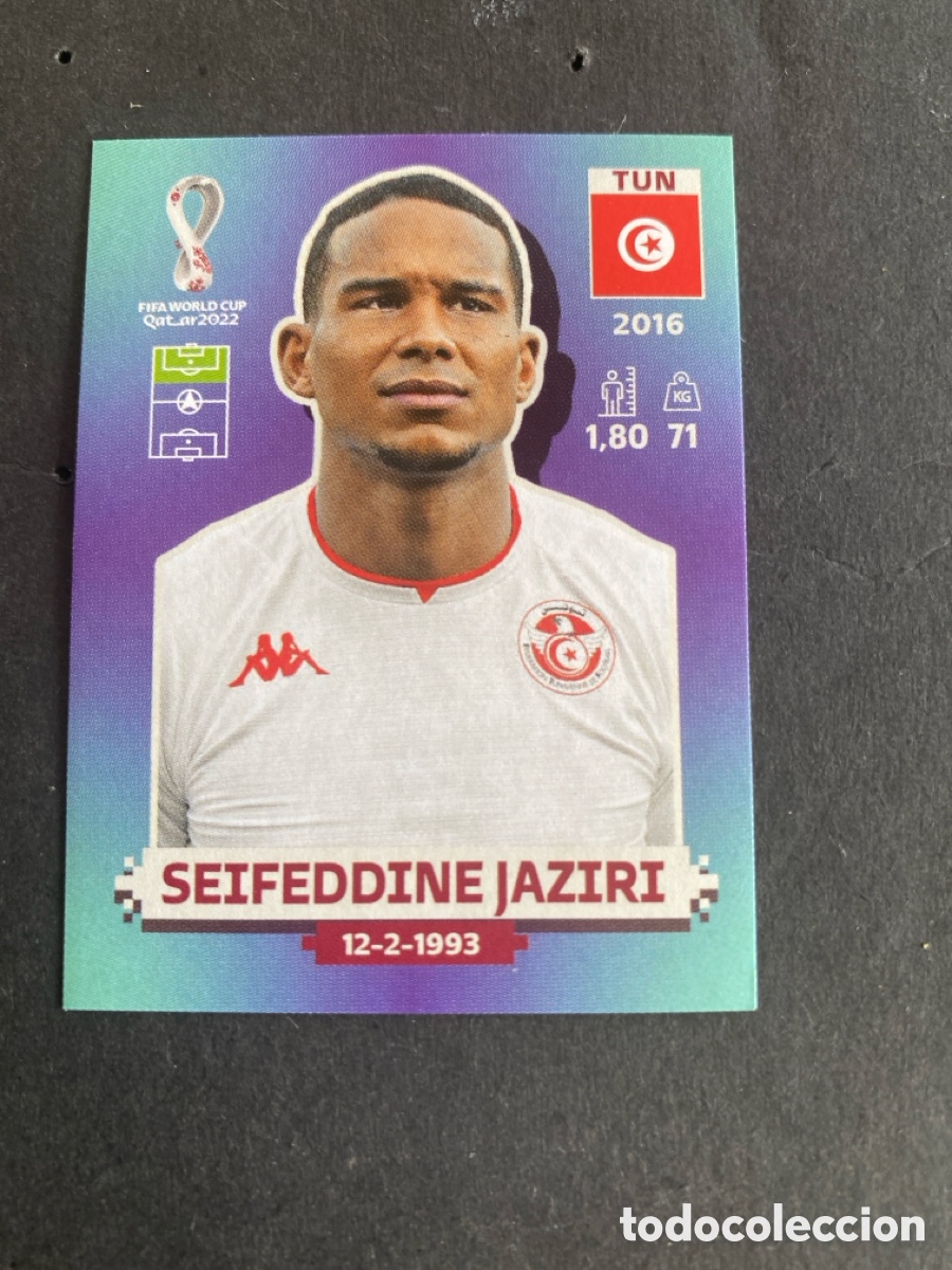 Cromos de F&uacute;tbol: Cromo Mundial Qatar 2022 Tunez N* 18