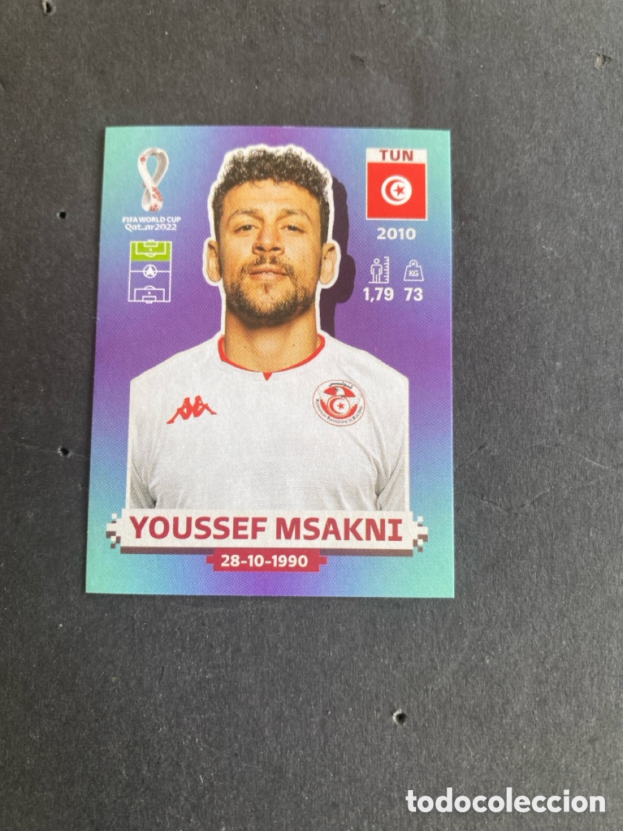 Cromos de F&uacute;tbol: Cromo Mundial Qatar 2022 Tunez N* 19